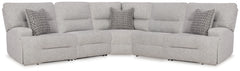 Furniture City Laplace - Ashley Furniture - Acklen Place 5-Piece Power Reclining Sectional - 5-Piece Power Reclining Sectional - 93605S3