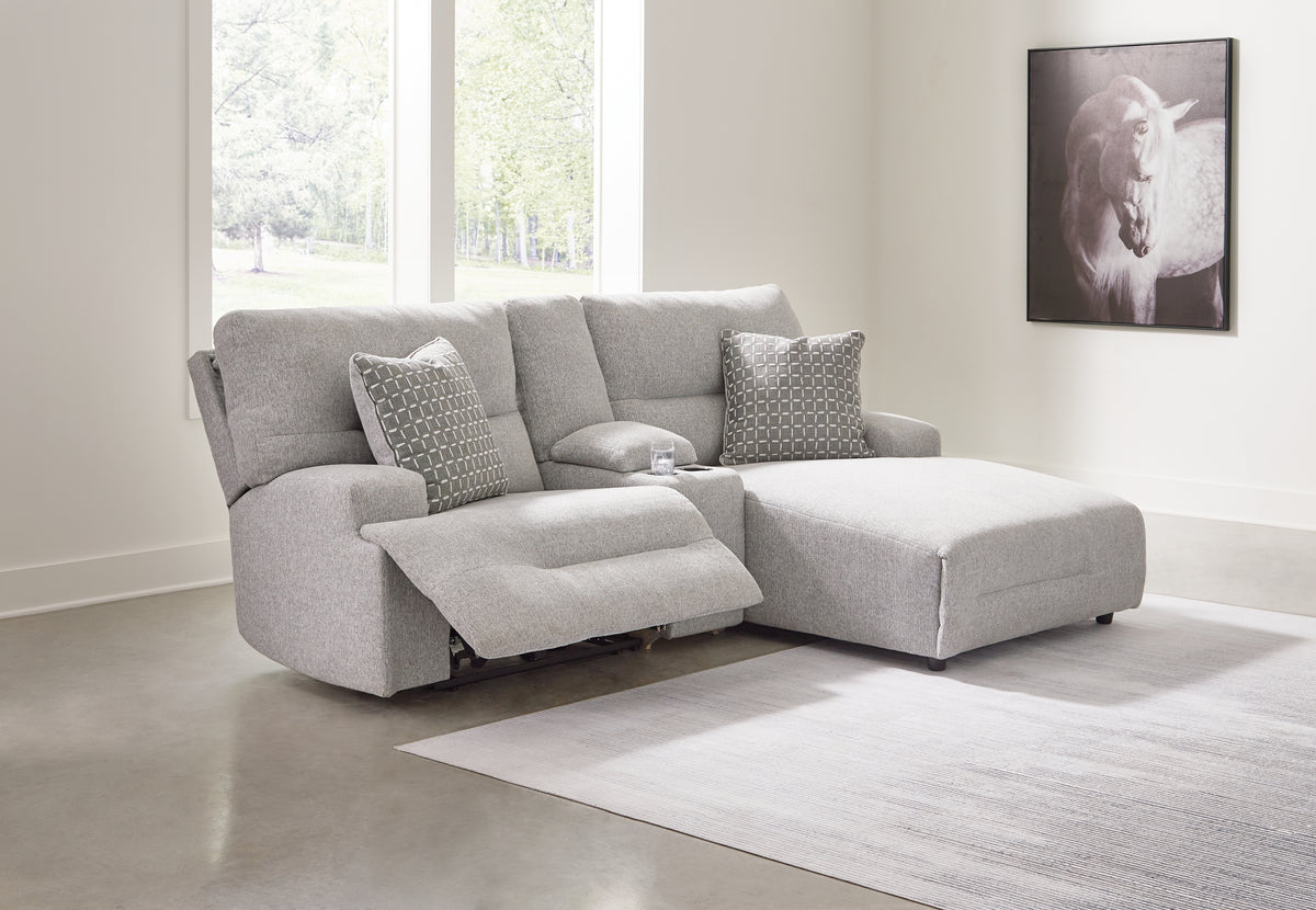 Furniture City Laplace - Ashley Furniture - Acklen Place Sectionals - 3-Piece Power Reclining Sectional Sofa with Chaise - 93605S4