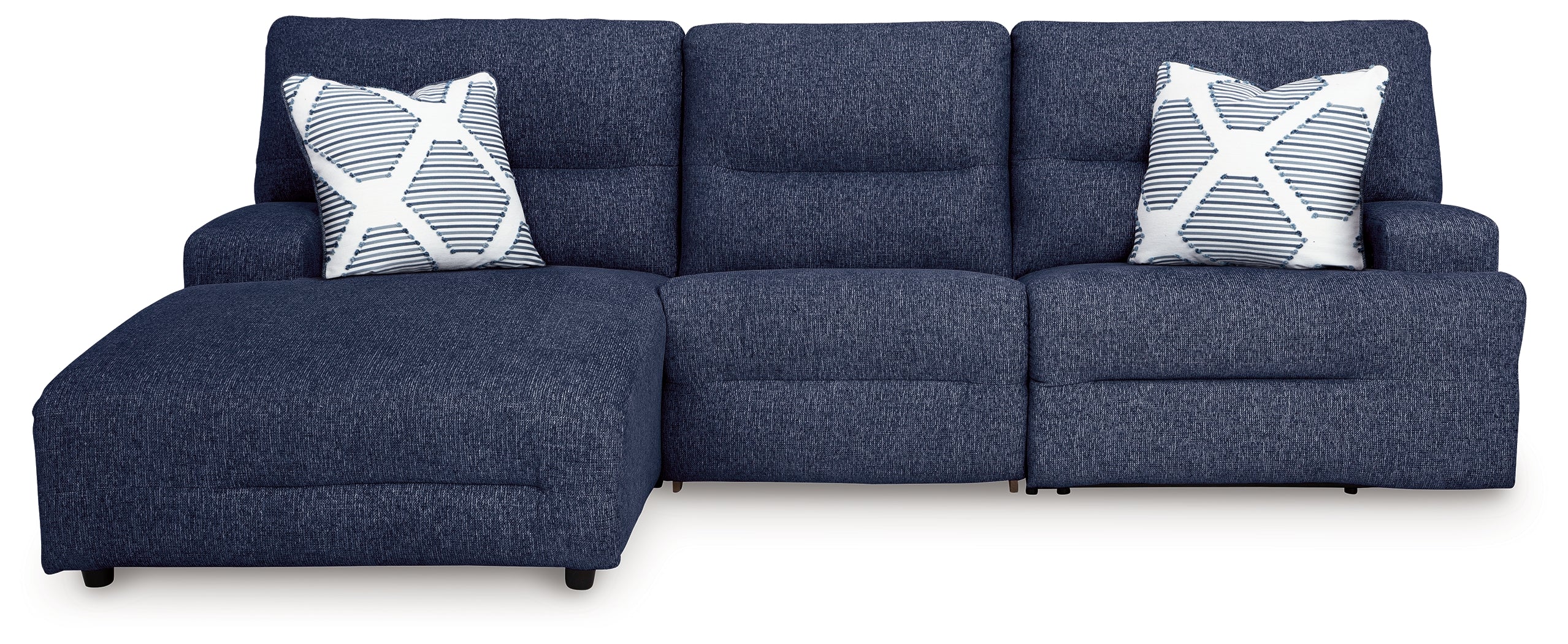 Furniture City Laplace - Ashley Furniture - Acklen Place Sectionals - 3-Piece Power Reclining Sectional - 93607S7