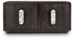 Elliston - Accent Cabinet - Espresso Brown