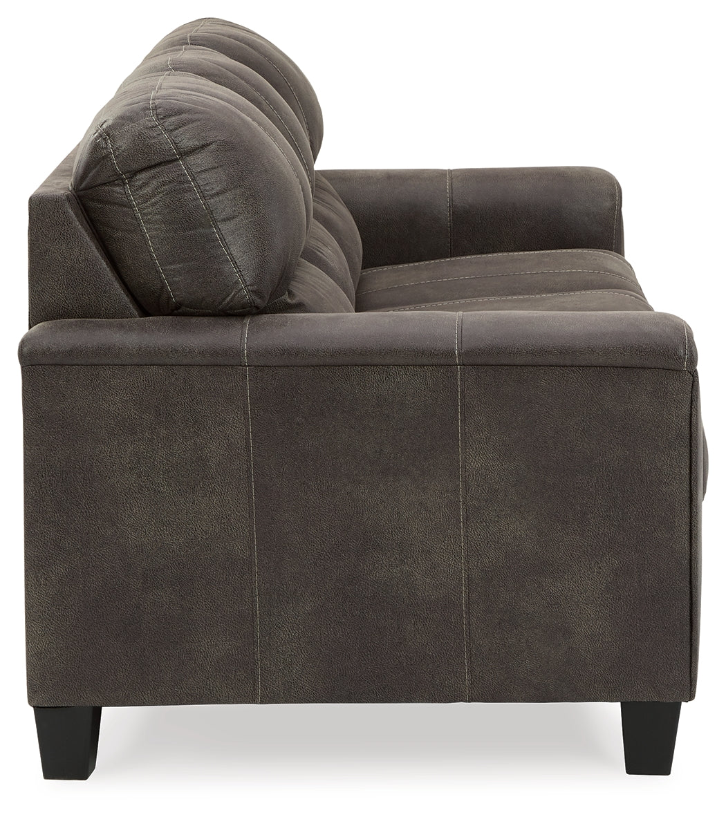 Furniture City Laplace - Ashley Furniture - NaviLiving Room - Queen Sofa Sleeper / Smoke - 9400239