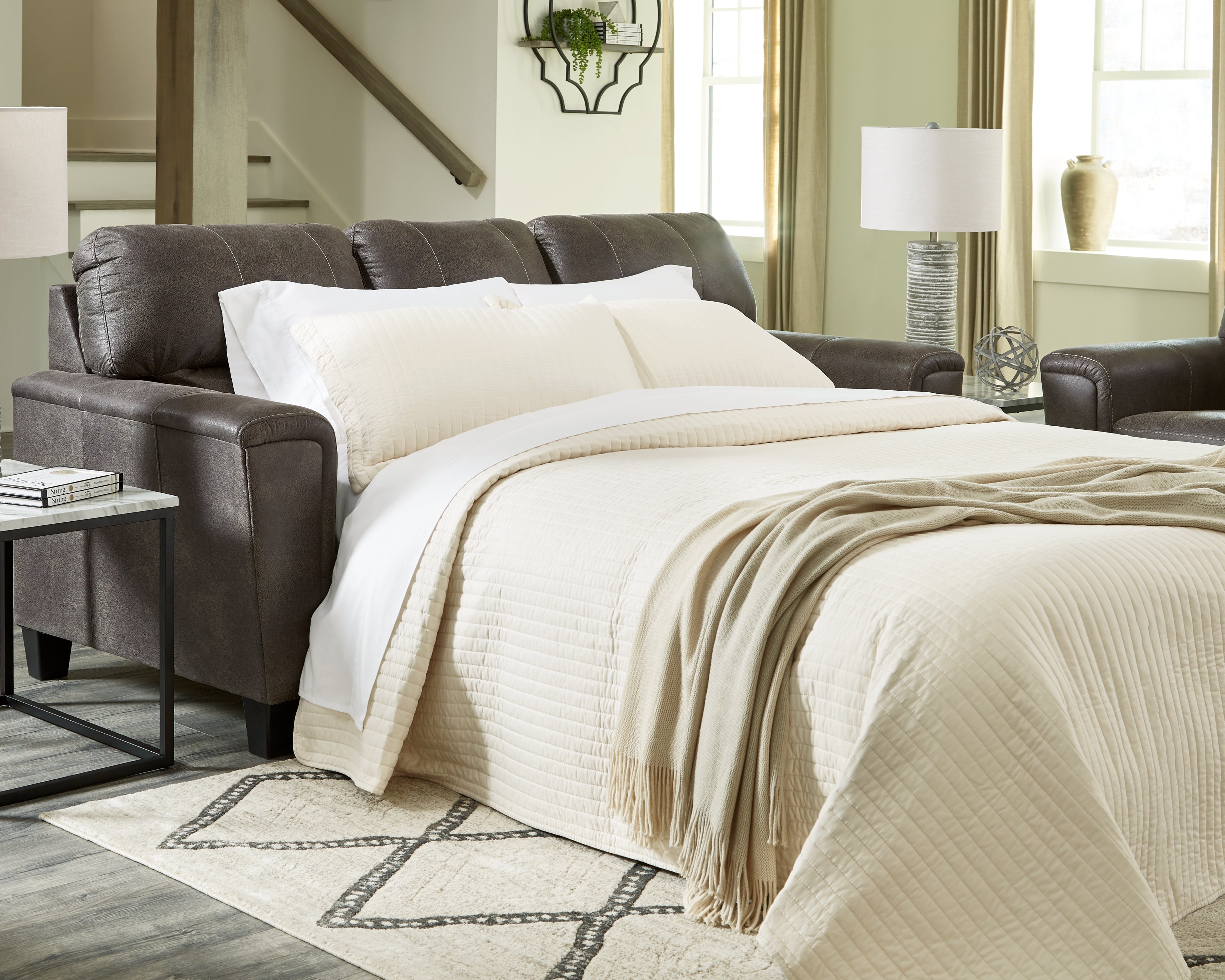 Furniture City Laplace - Ashley Furniture - NaviLiving Room - Queen Sofa Sleeper - 9400239