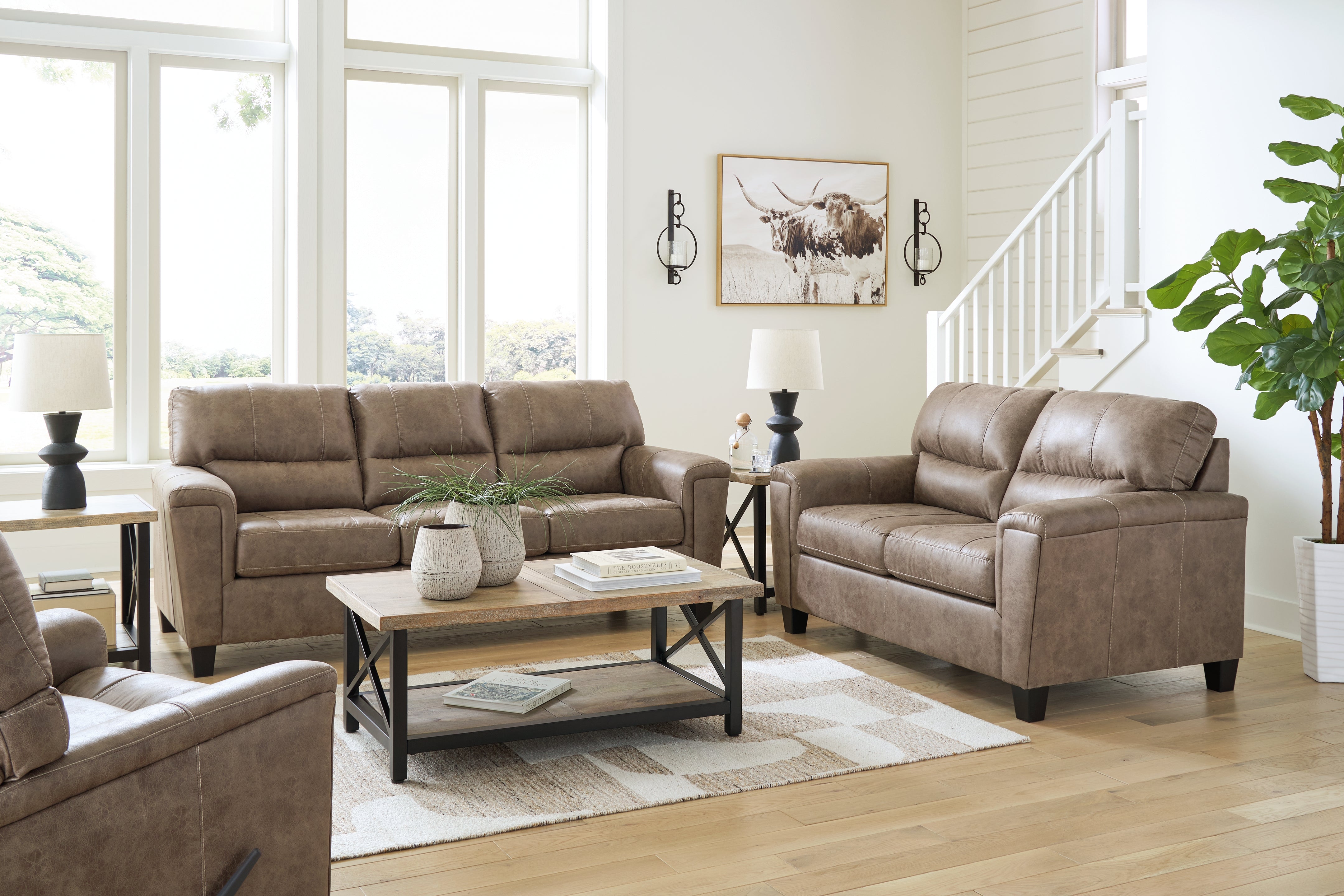 Furniture City Laplace - Ashley Furniture - Navi Sofa, Loveseat and Recliner - Sofa, Loveseat and Recliner - 94004U2