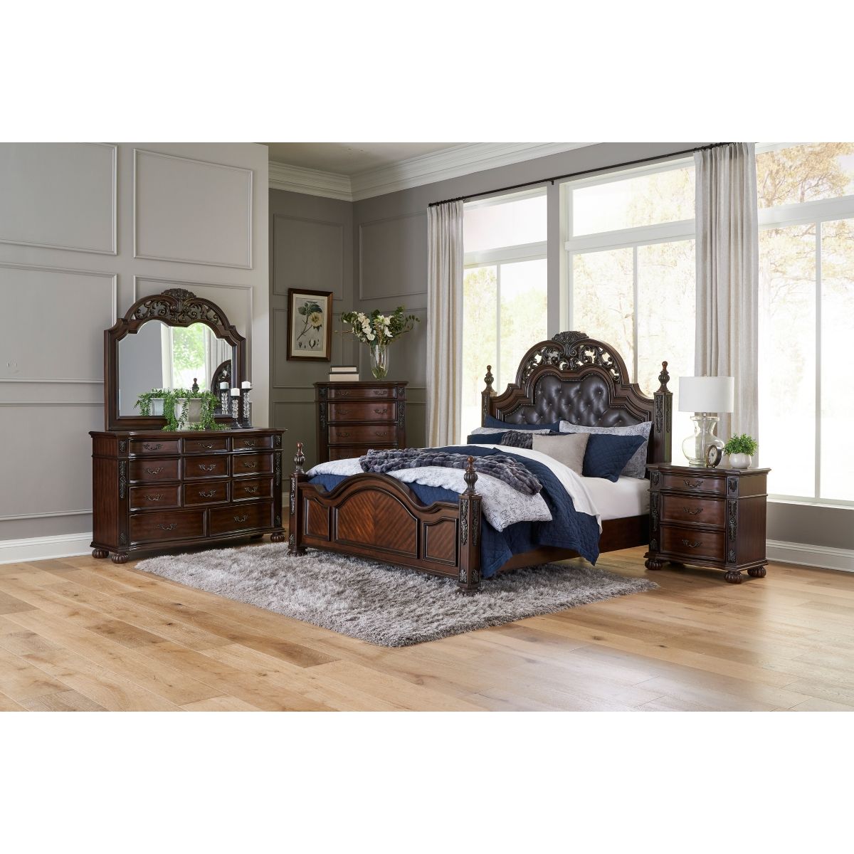 Adelina - Dresser - Cherry