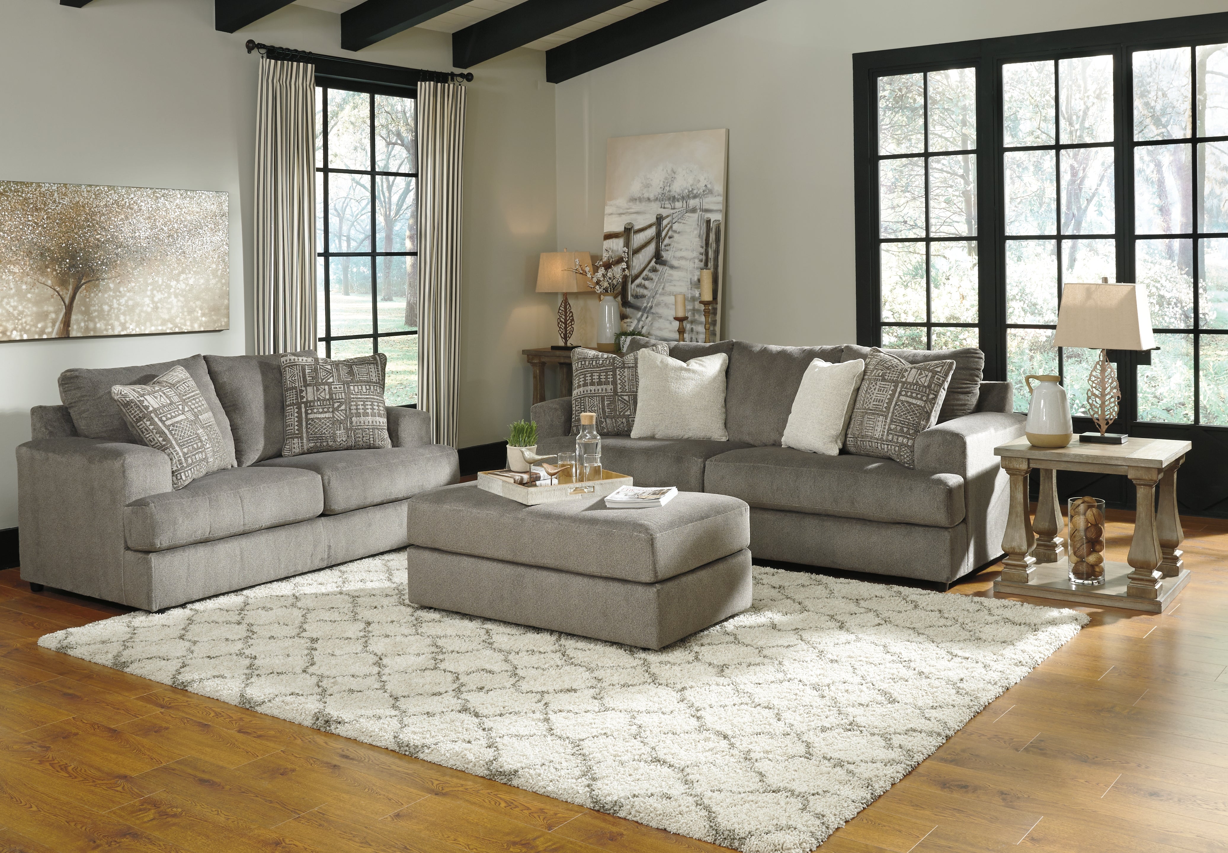 Furniture City Laplace - Ashley Furniture - SoletrenLiving Room - Sofa / Ash - 9510338