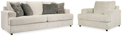 Furniture City Laplace - Ashley Furniture - Soletren Sofa and Oversized Chair - Sofa and Oversized Chair - 95104U8