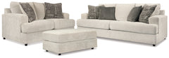 Furniture City Laplace - Ashley Furniture - Soletren Sofa, Loveseat, and Ottoman - Sofa, Loveseat, and Ottoman - 95104U3