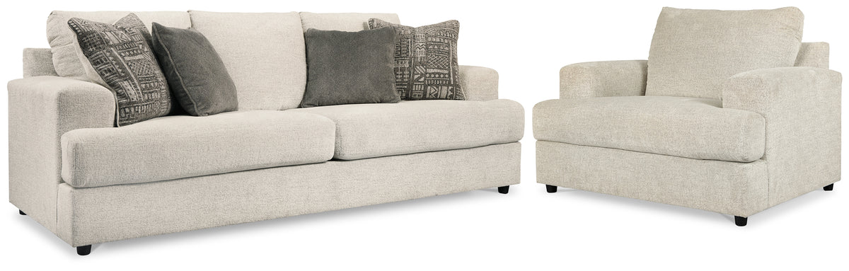 Furniture City Laplace - Ashley Furniture - Soletren Sofa Sleeper and Oversized Chair - Sofa Sleeper and Oversized Chair - 95104U7