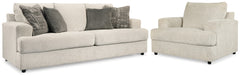 Furniture City Laplace - Ashley Furniture - Soletren Sofa Sleeper and Oversized Chair - Sofa Sleeper and Oversized Chair - 95104U7