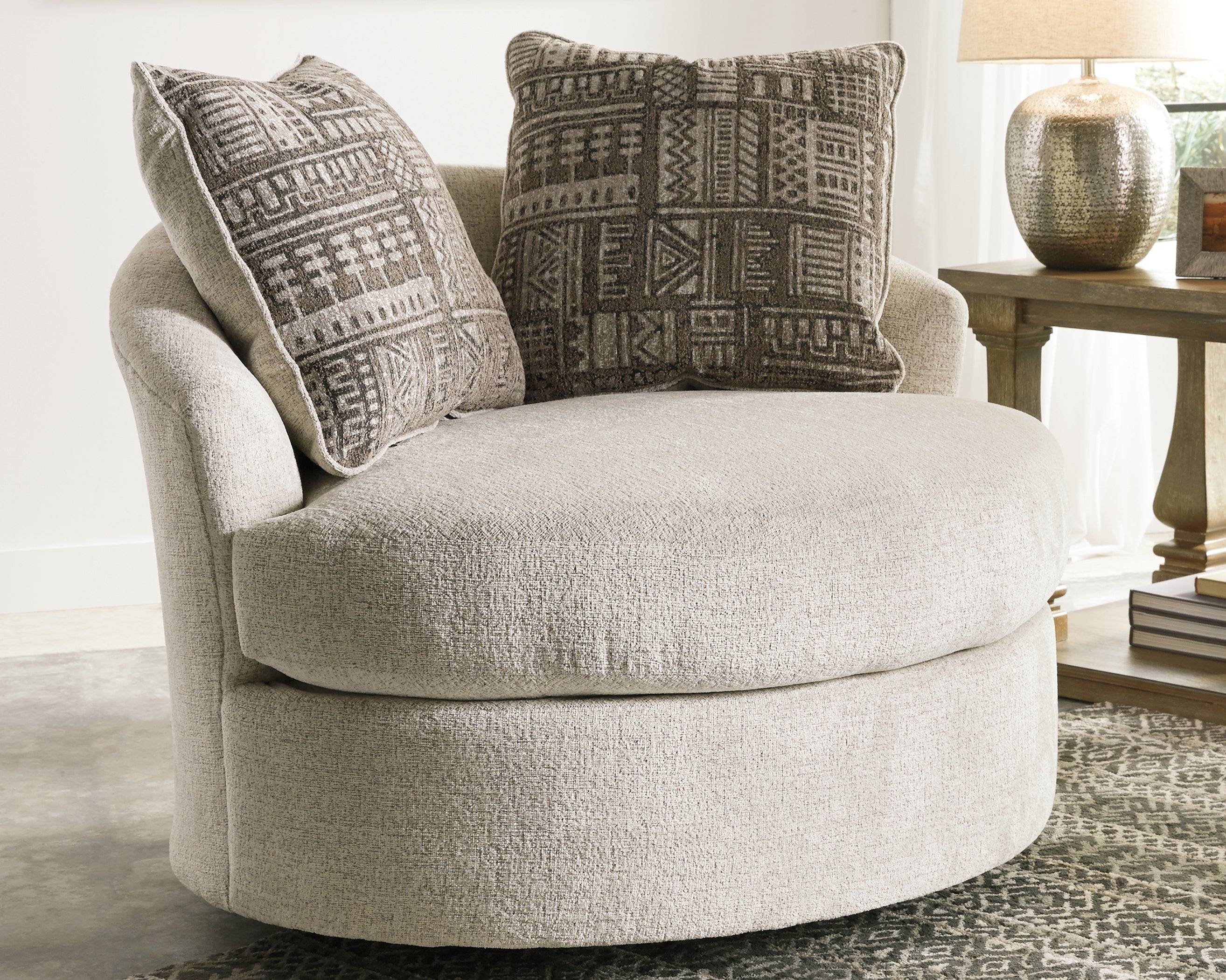 Furniture City Laplace - Ashley Furniture - SoletrenLiving Room - Chair and a Half / Ash - 9510323
