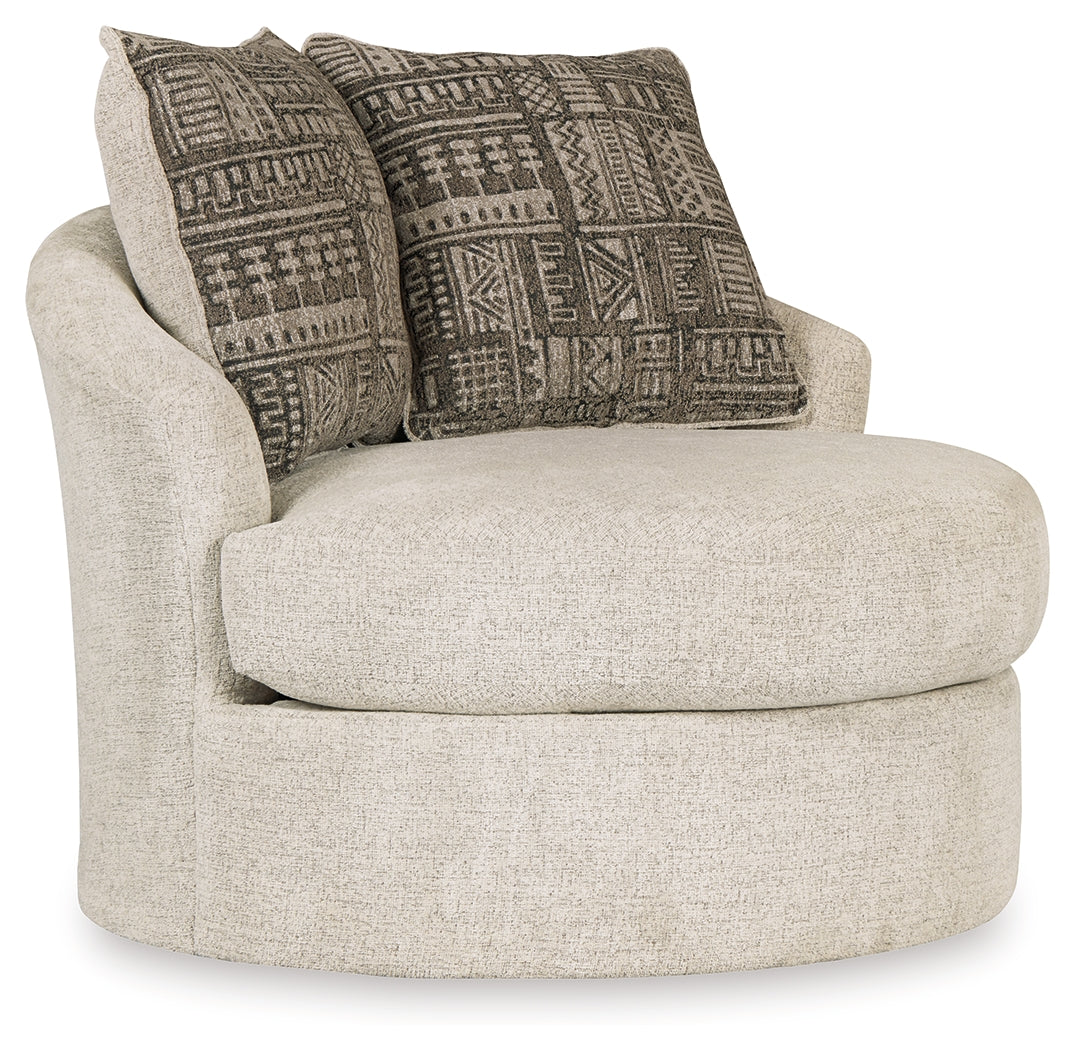 Furniture City Laplace - Ashley Furniture - SoletrenLiving Room - Chair and a Half / Ash - 9510323