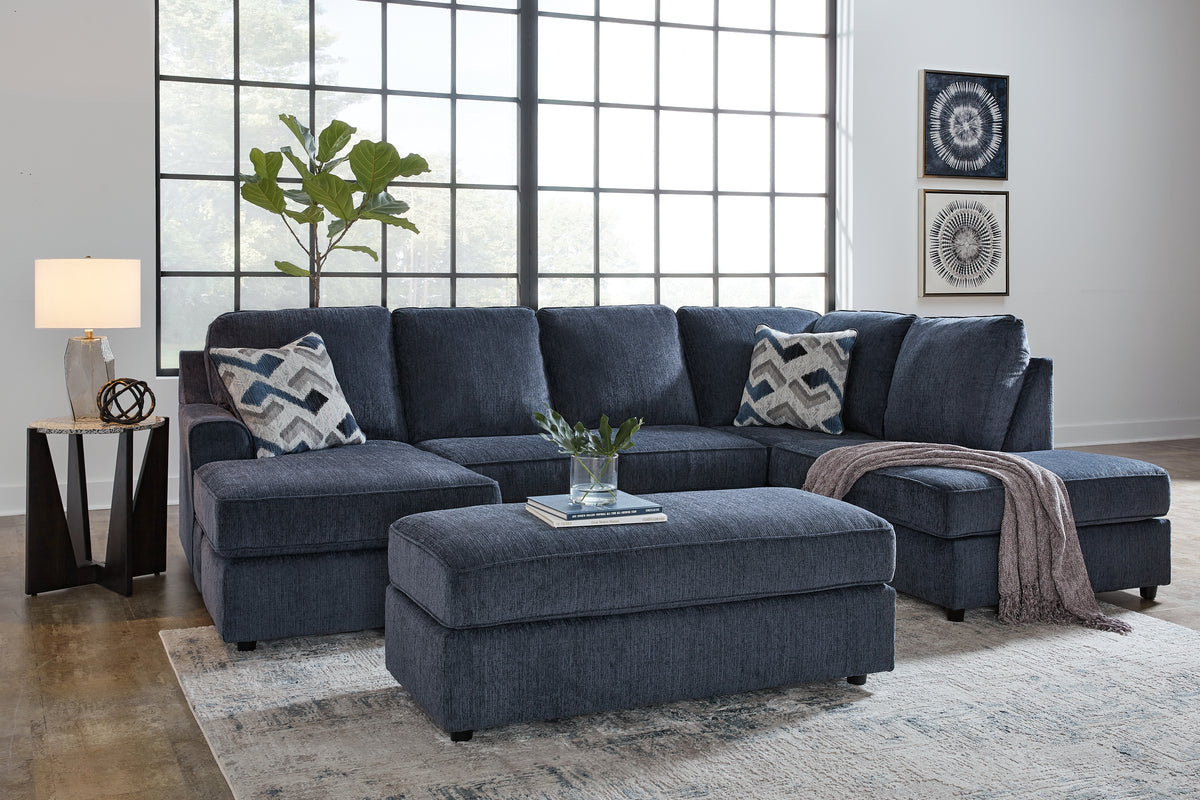 Furniture City Laplace - Ashley Furniture - Albar Place 2-Piece Sectional and Ottoman - 2-Piece Sectional and Ottoman - 95302U1