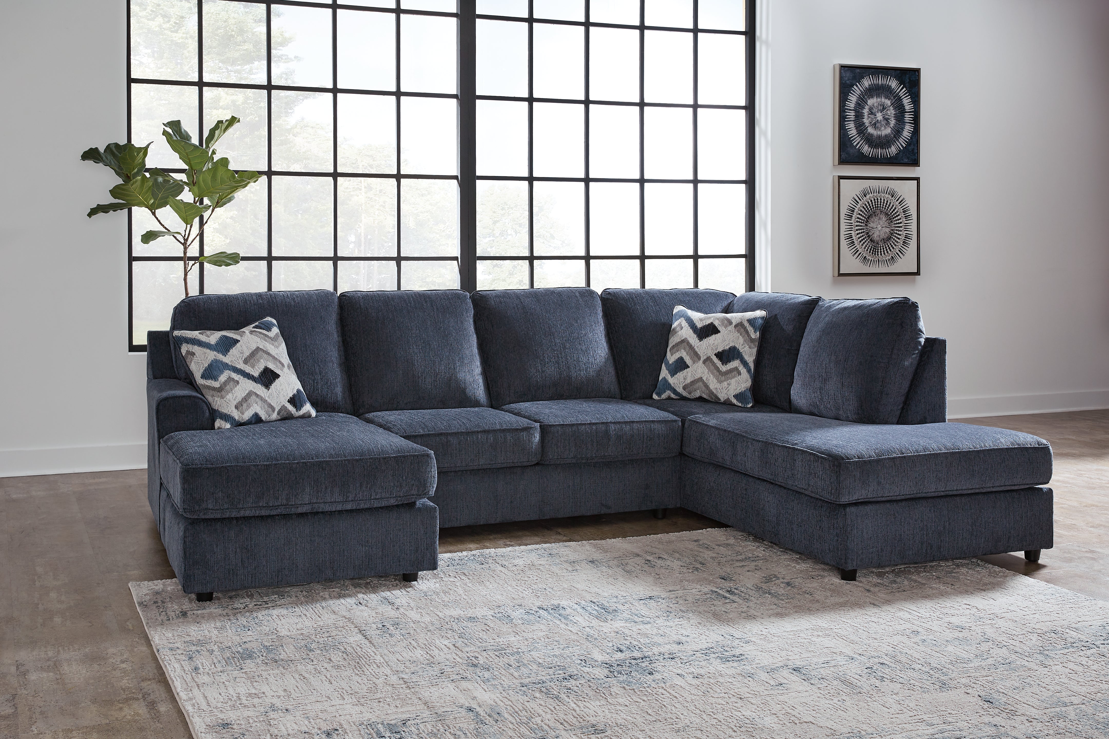 Furniture City Laplace - Ashley Furniture - Albar Place Sectionals - LAF 2-Piece Sectional - 95302S1