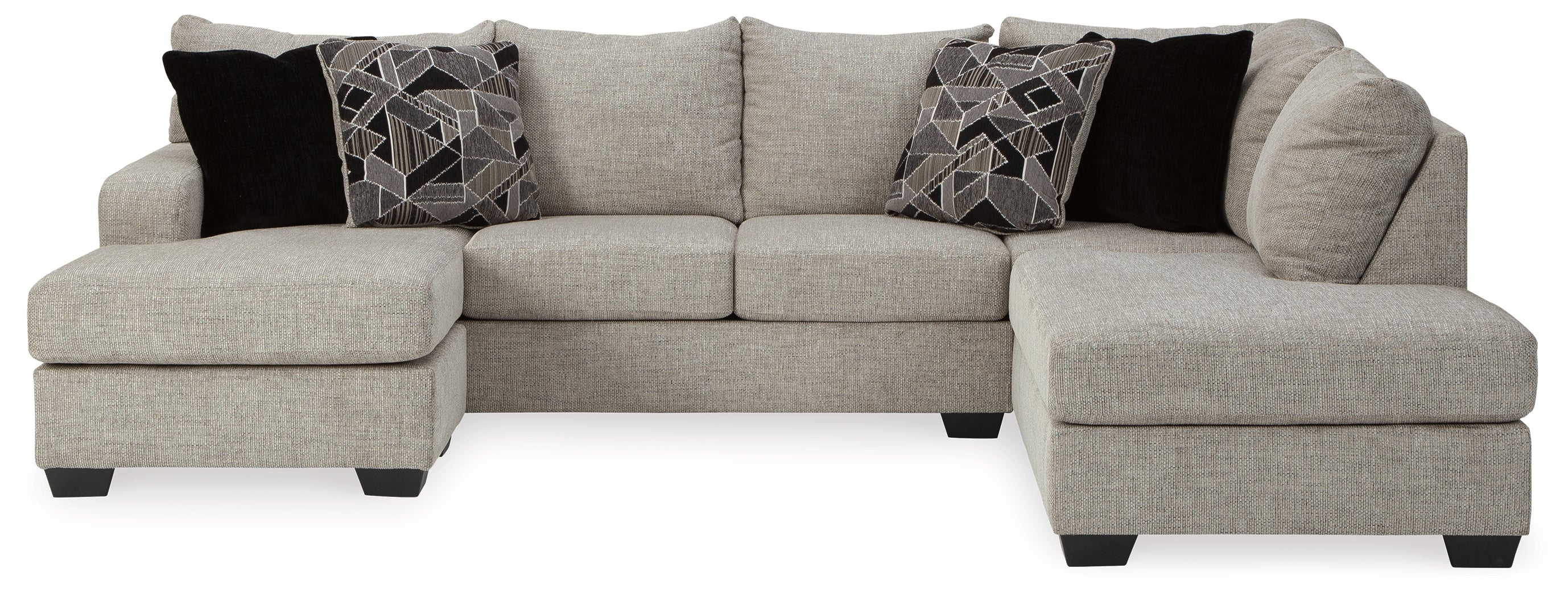 Furniture City Laplace - Ashley Furniture - Megginson Sectionals - LAF 2-Piece Sectional with Chaise / Storm - 96006S1