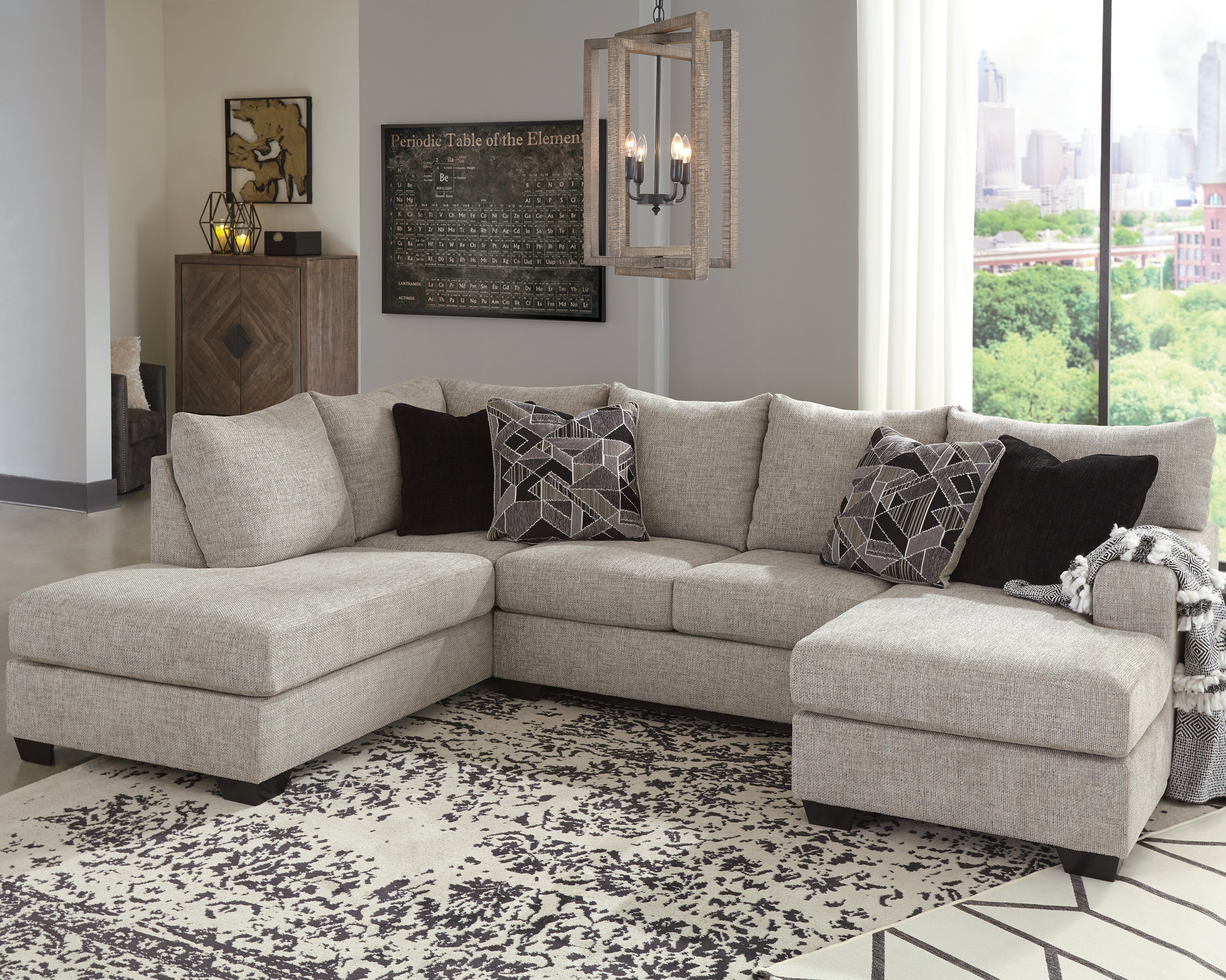 Furniture City Laplace - Ashley Furniture - Megginson Sectionals - RAF 2-Piece Sectional with Chaise - 96006S2