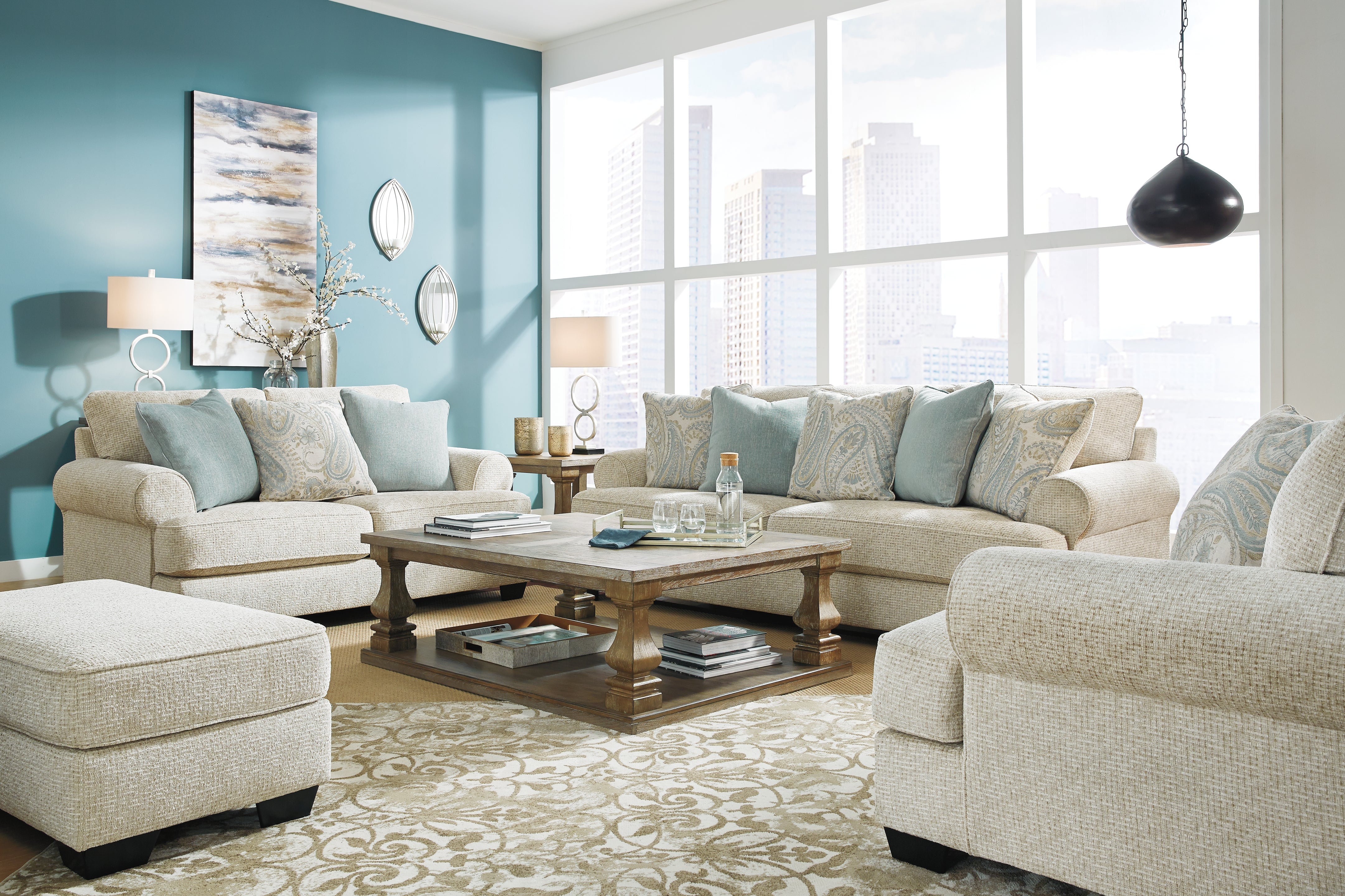 Furniture City Laplace - Ashley Furniture - MonaghanLiving Room - Sofa / Sandstone - 9620538