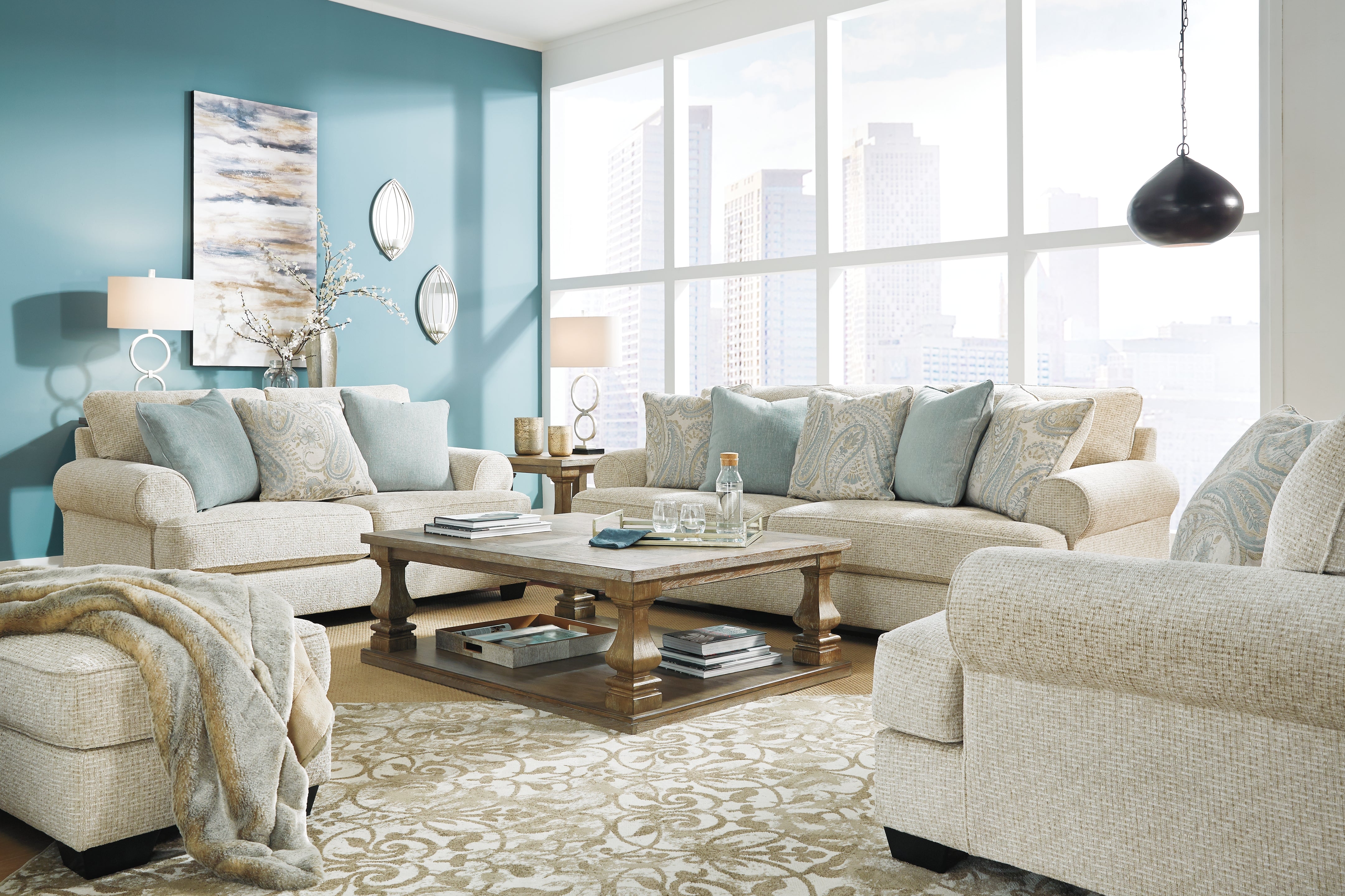 Furniture City Laplace - Ashley Furniture - MonaghanLiving Room - Sofa / Sandstone - 9620538