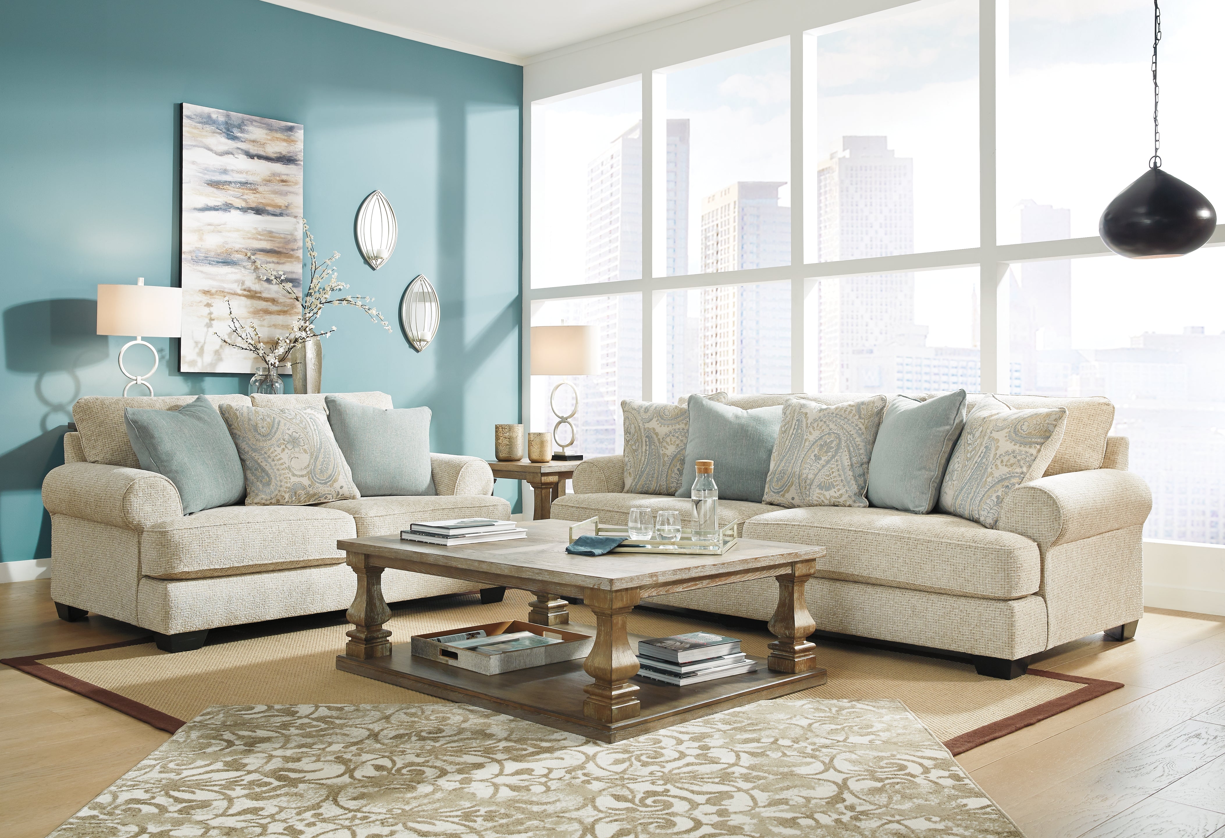 Furniture City Laplace - Ashley Furniture - MonaghanLiving Room - Sofa / Sandstone - 9620538