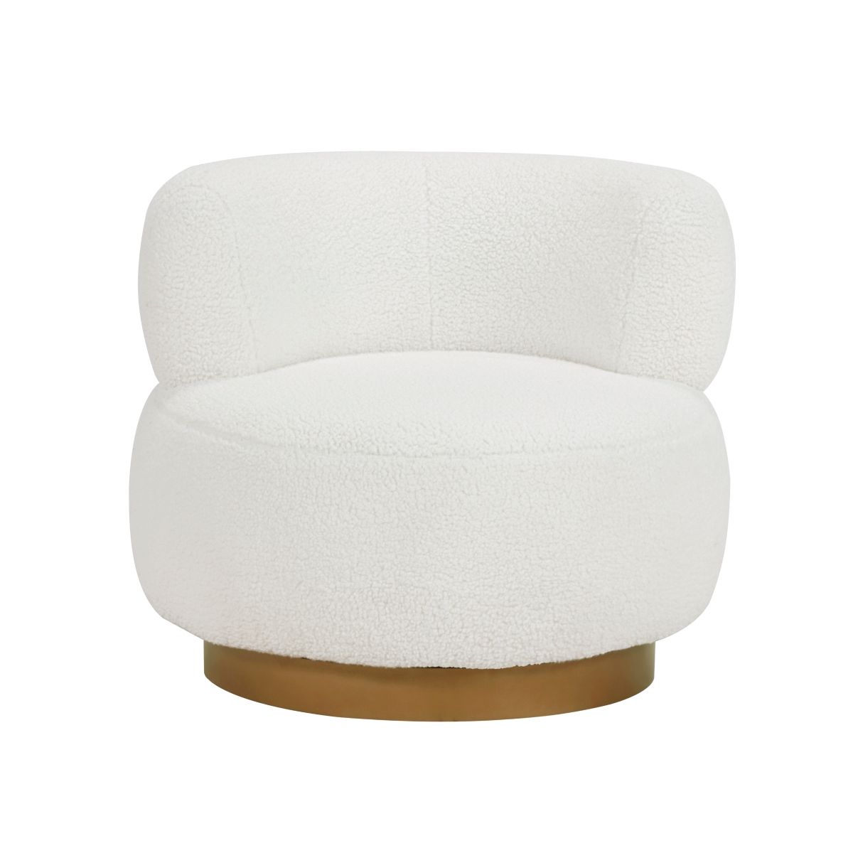 Novella - Swivel Chair - White