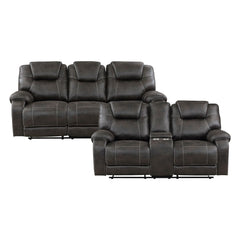 Gainesville - Sofa & Loveseat - Chocolate