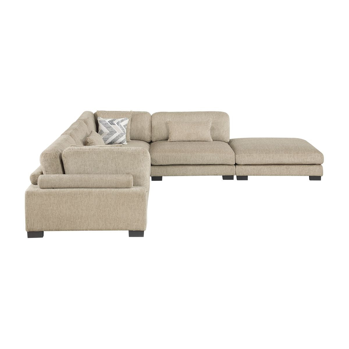 Tinley - Modular Sectional And Ottoman