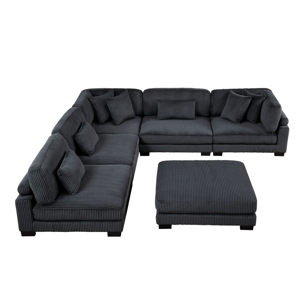Traverse - Sectional With Ottoman