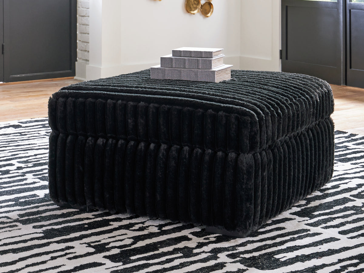 Furniture City Laplace - Ashley Furniture - Midnight-MadnessLiving Room - Oversized Accent Ottoman - 9810308