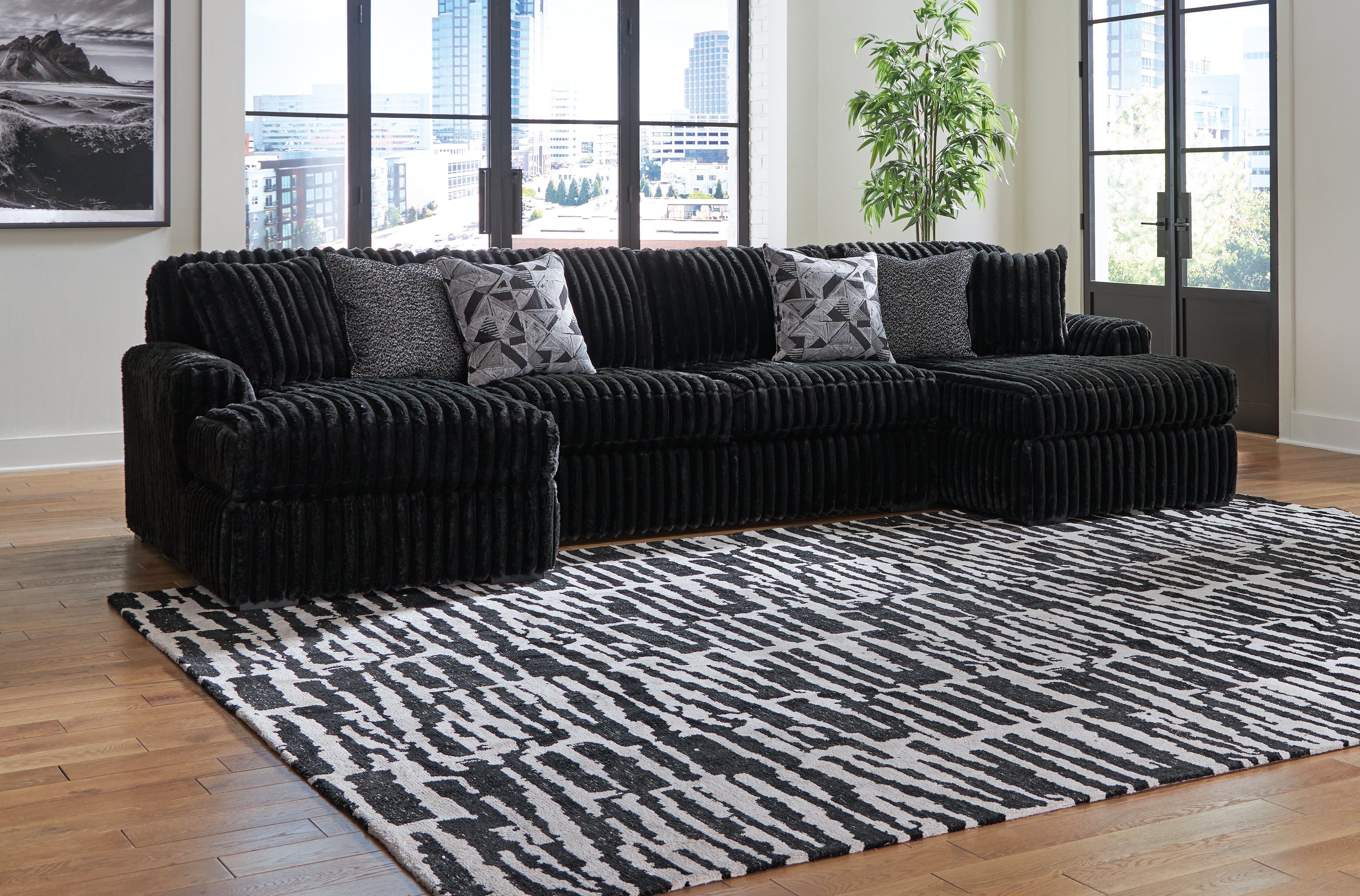 Furniture City Laplace - Ashley Furniture - Midnight-Madness Sectionals - RAF 3-Piece Sectional with Chaise - 98103S5