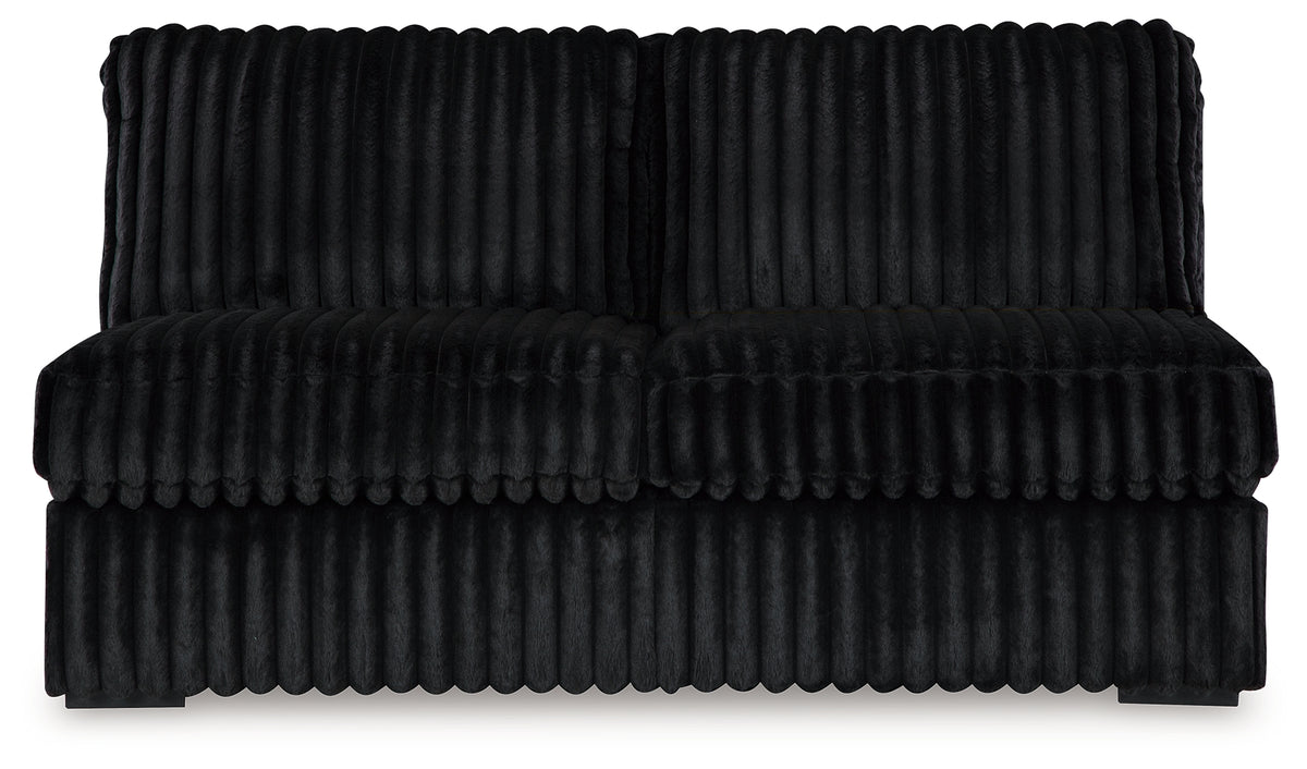 Furniture City Laplace - Ashley Furniture - Midnight-Madness 4-Piece Sectional - 4-Piece Sectional / Onyx - 98103U11