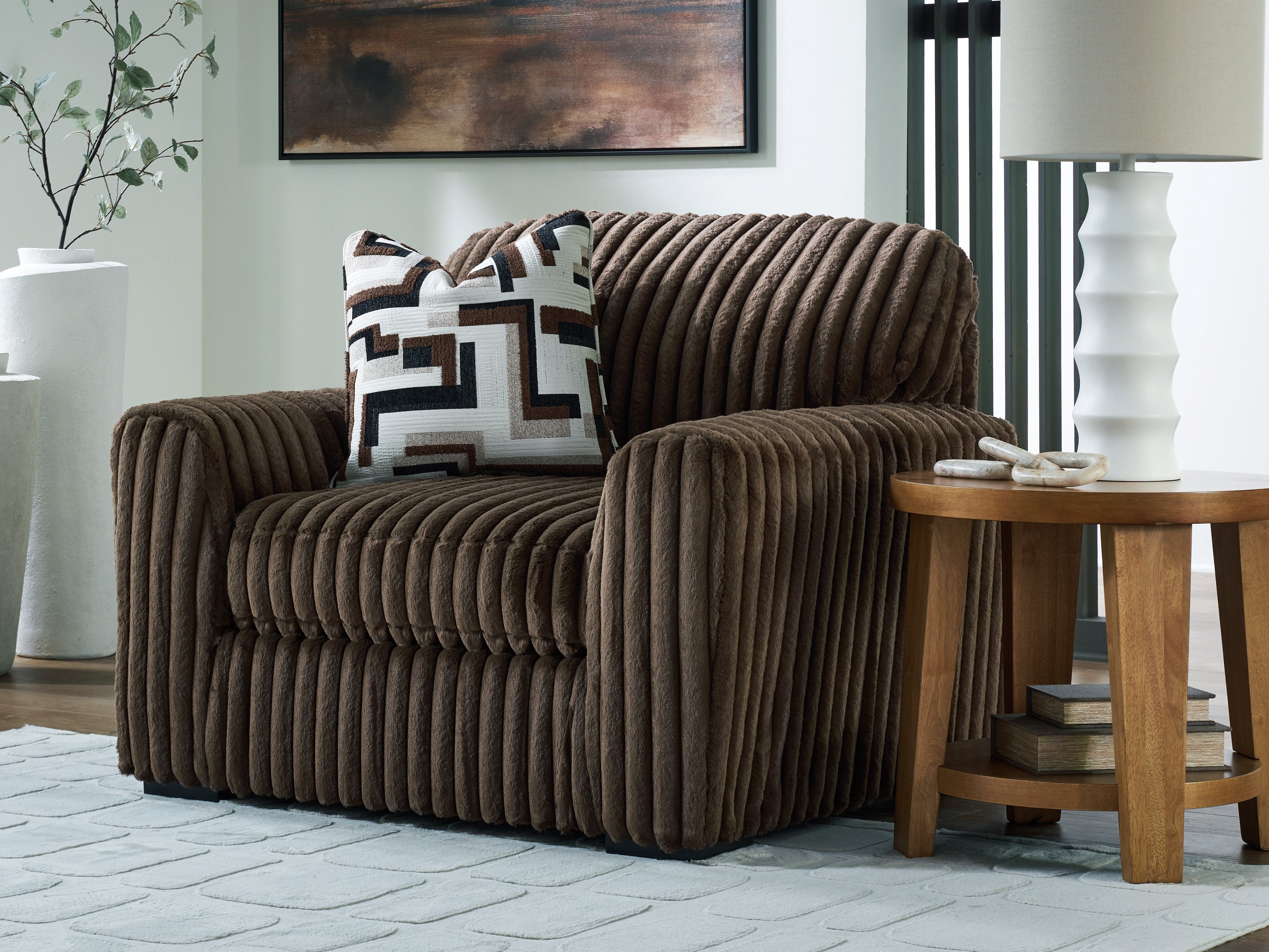 Furniture City Laplace - Ashley Furniture - Midnight-MadnessLiving Room - Chair and a Half - 9810423