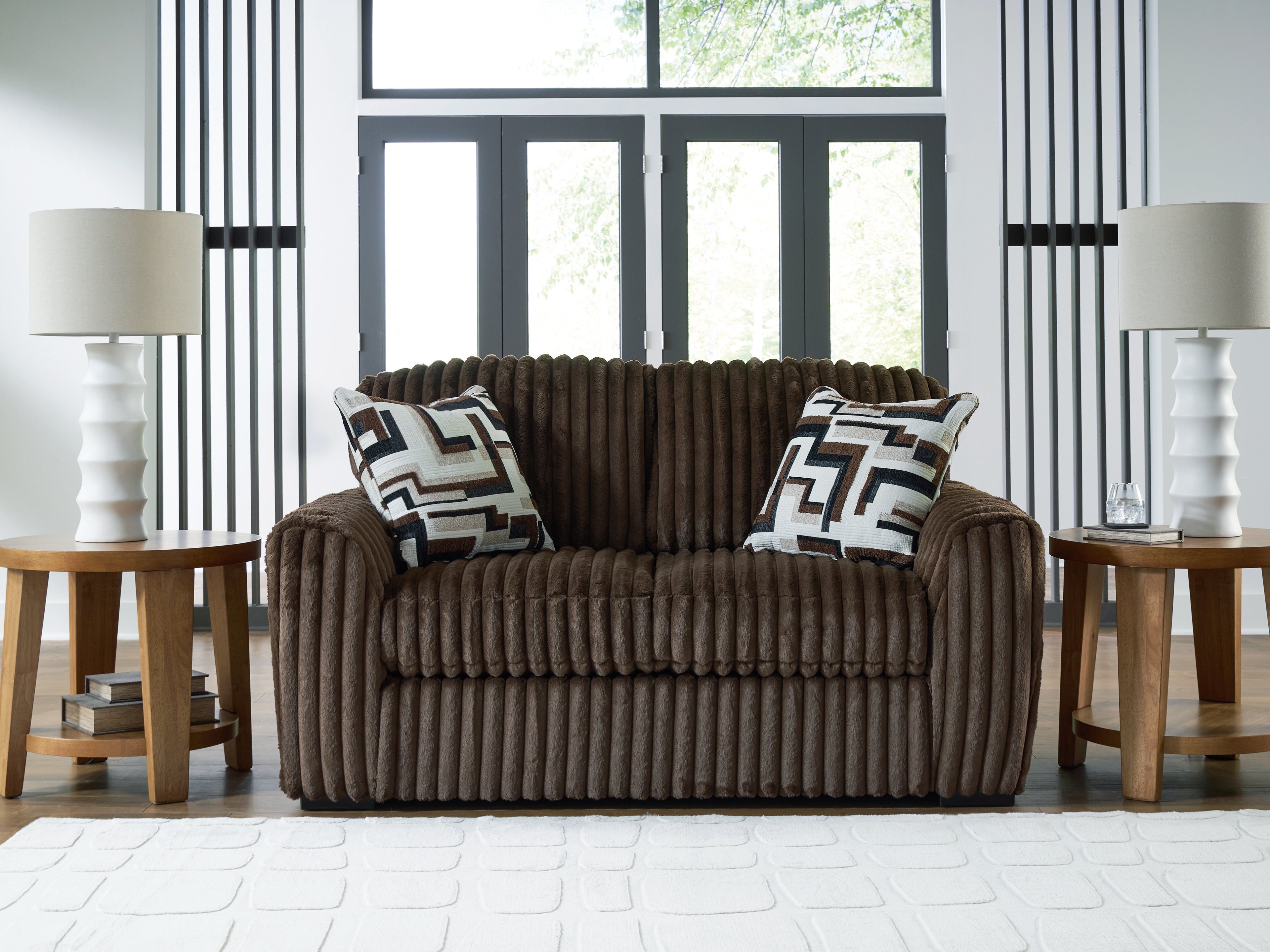 Furniture City Laplace - Ashley Furniture - Midnight-MadnessLiving Room - Loveseat - 9810435