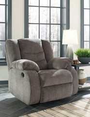 Furniture City Laplace - Ashley Furniture - TulenLiving Room - Reclining Sofa / Gray - 9860688