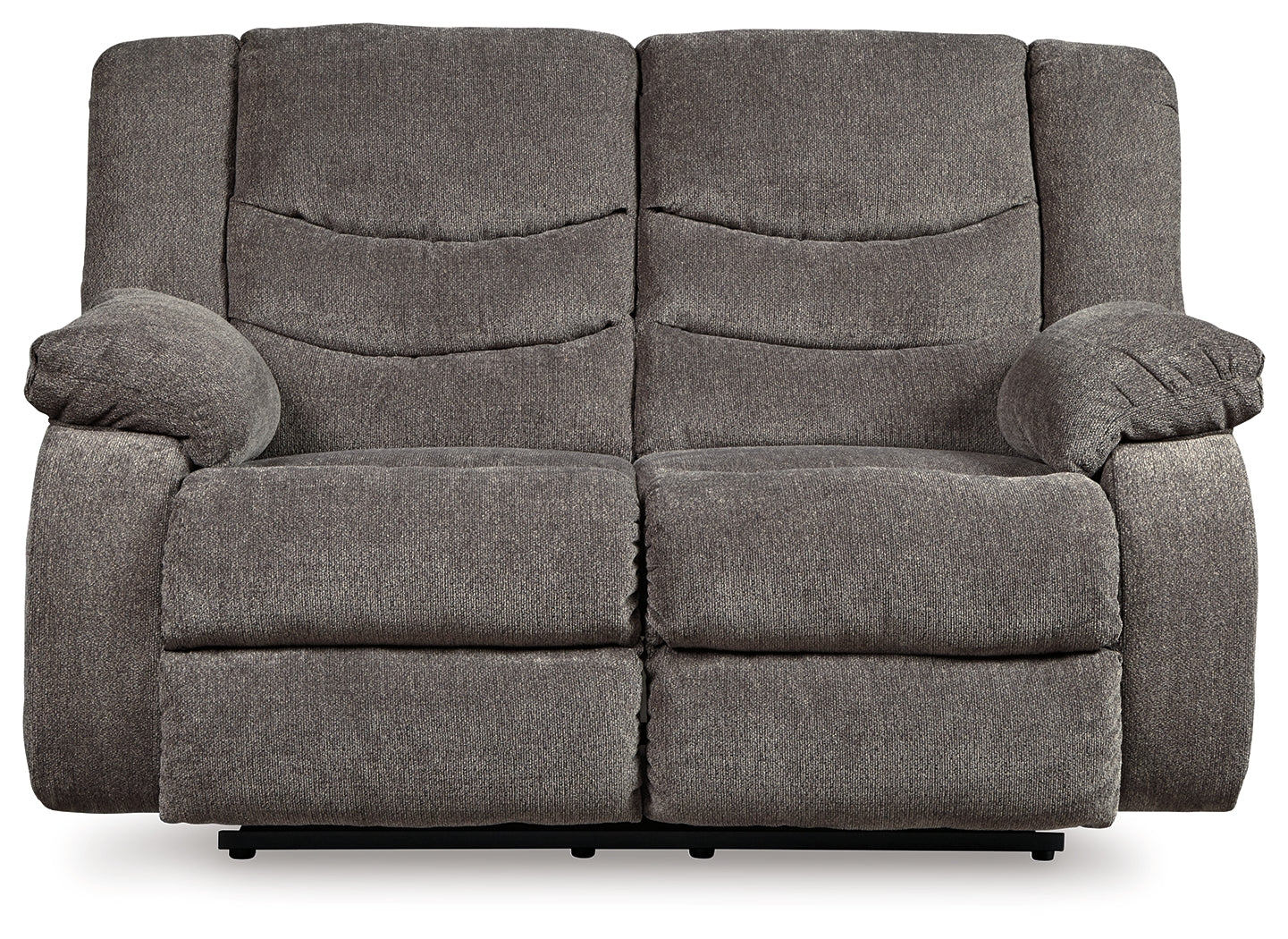Furniture City Laplace - Ashley Furniture - TulenLiving Room - Reclining Loveseat / Gray - 9860686