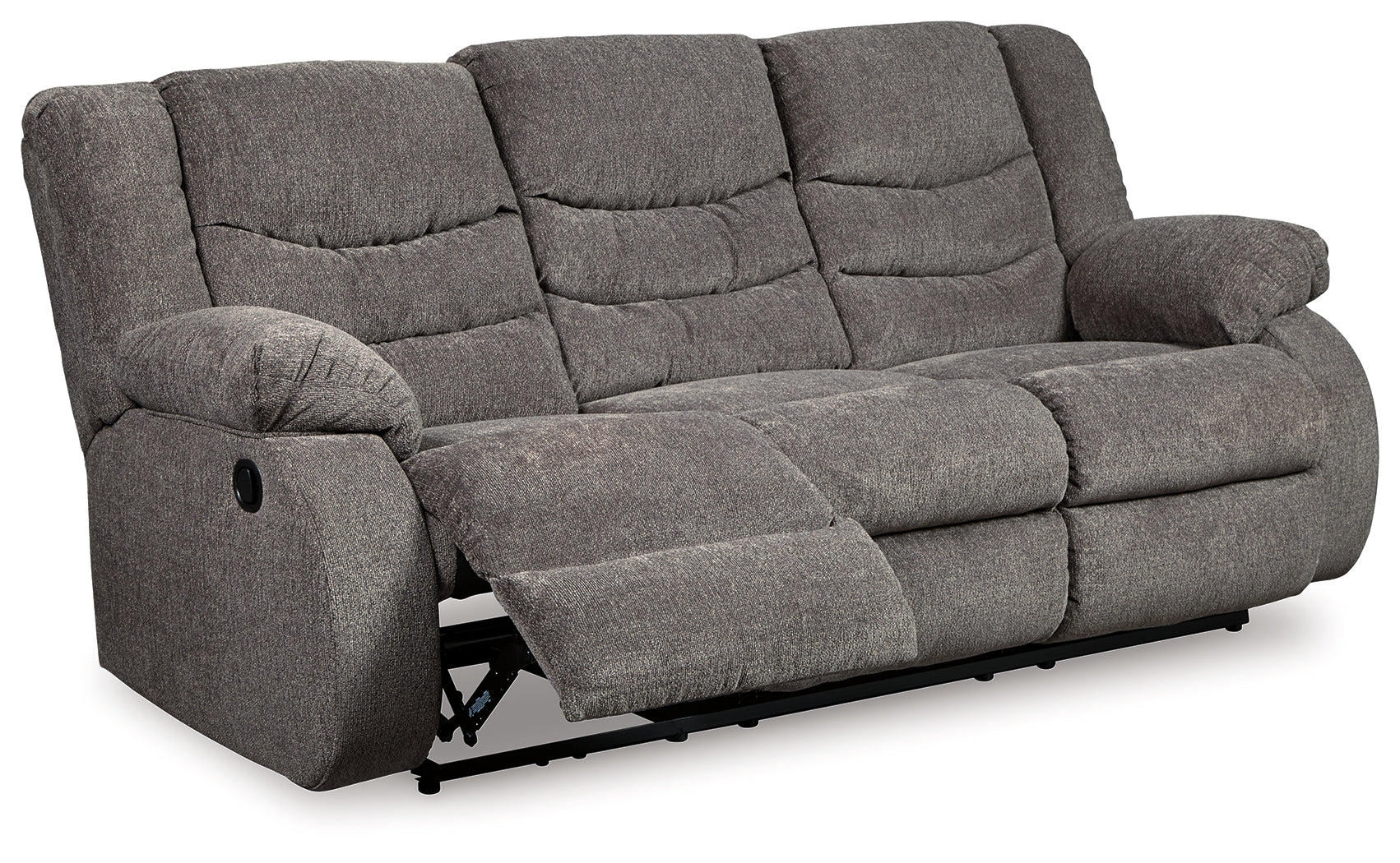 Furniture City Laplace - Ashley Furniture - TulenLiving Room - Reclining Sofa / Gray - 9860688