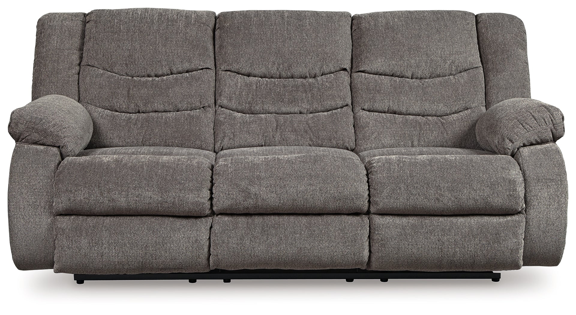 Furniture City Laplace - Ashley Furniture - TulenLiving Room - Reclining Sofa / Gray - 9860688