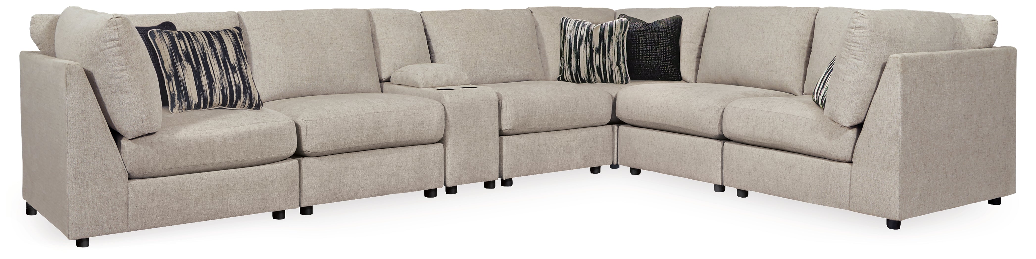 Furniture City Laplace - Ashley Furniture - Kellway Sectionals - 7-Piece Sectional / Bisque - 98707S5