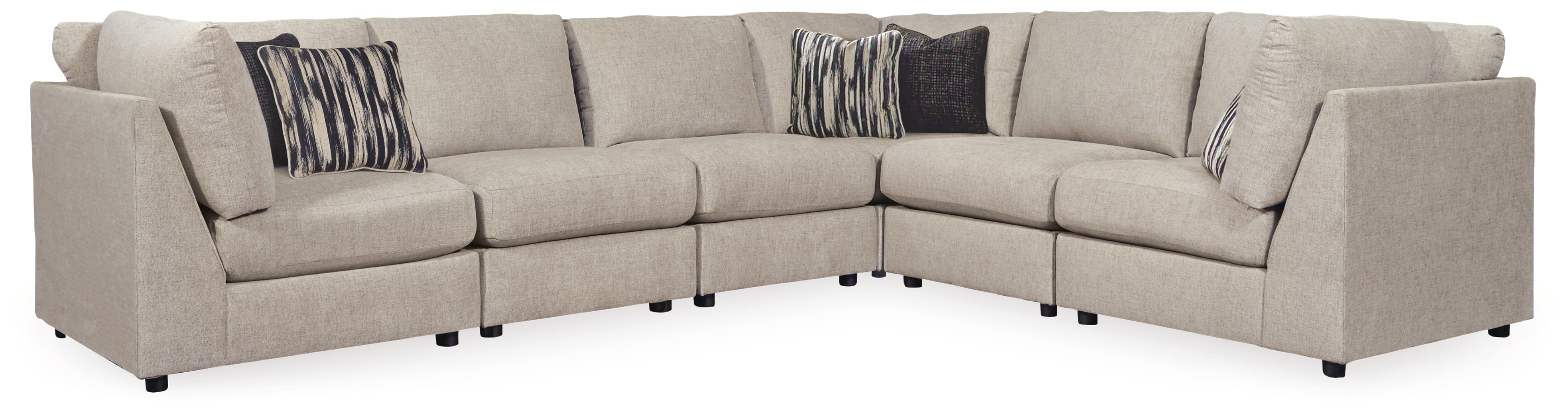 Furniture City Laplace - Ashley Furniture - Kellway Sectionals - 6-Piece Sectional / Bisque - 98707S3
