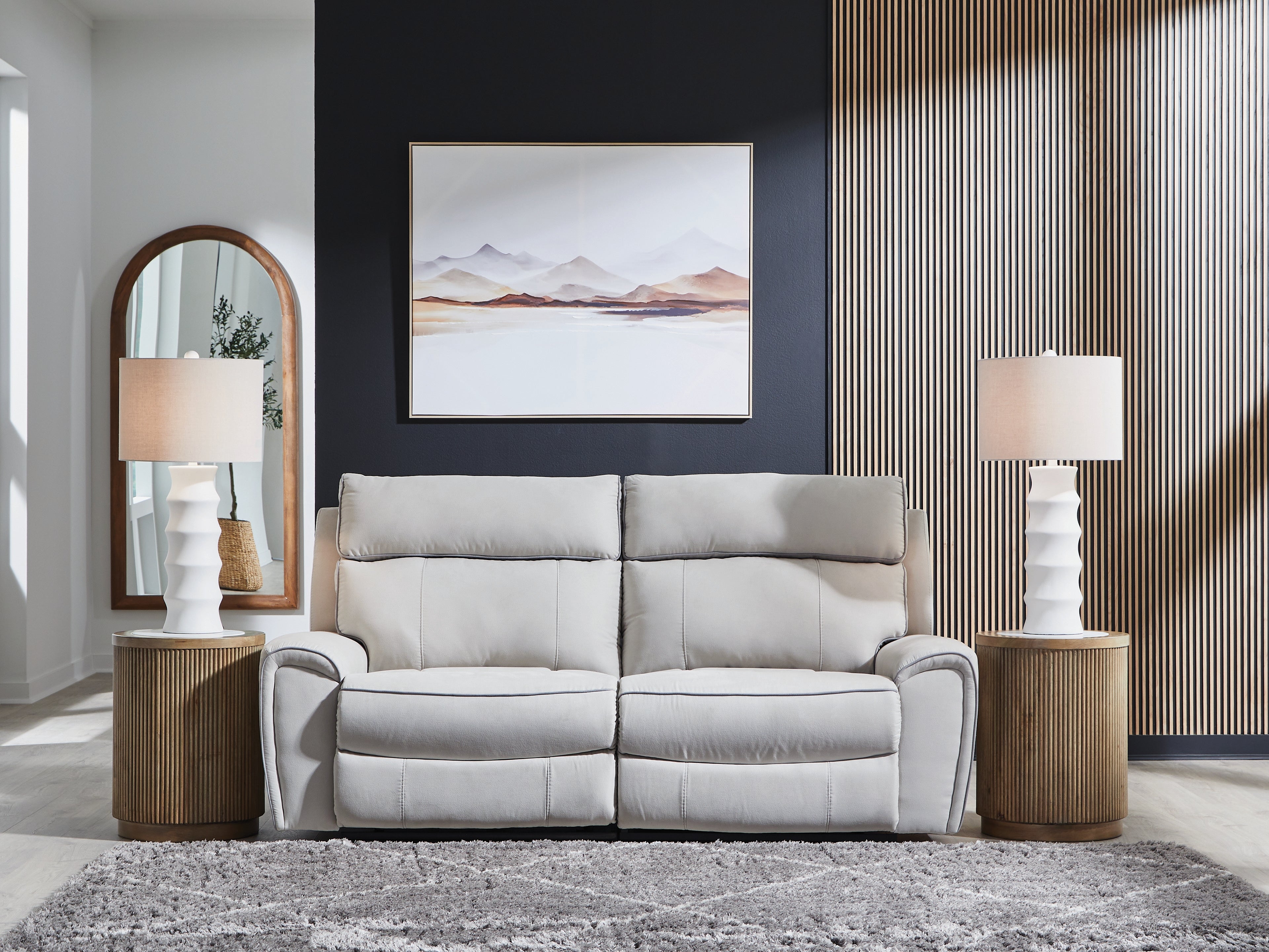 Furniture City Laplace - Ashley Furniture - Social Pointe Sectionals - 2-Piece Reclining Loveseat - PC98802S21