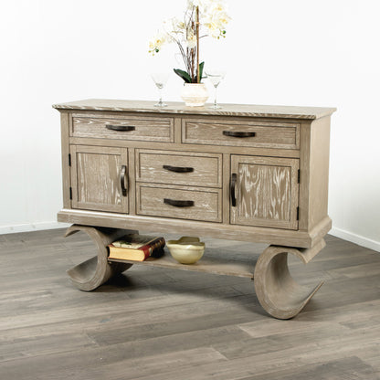 Gwendolyn - Server - Cerused Taupe