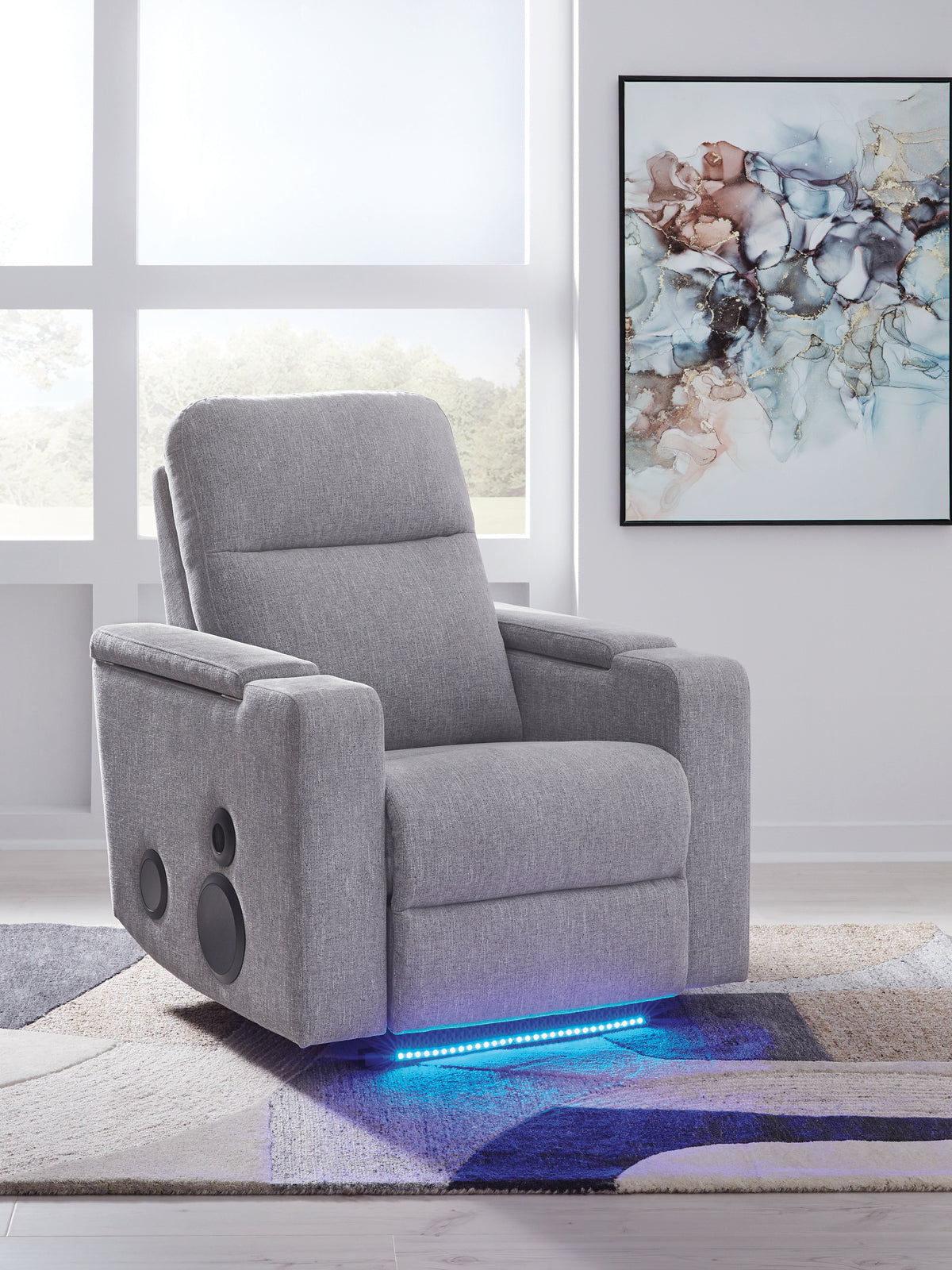 Furniture City Laplace - Ashley Furniture - Pineland Power Glider Recliner with Audio System - Glider PWR REC w/Audio System - PC9930642A