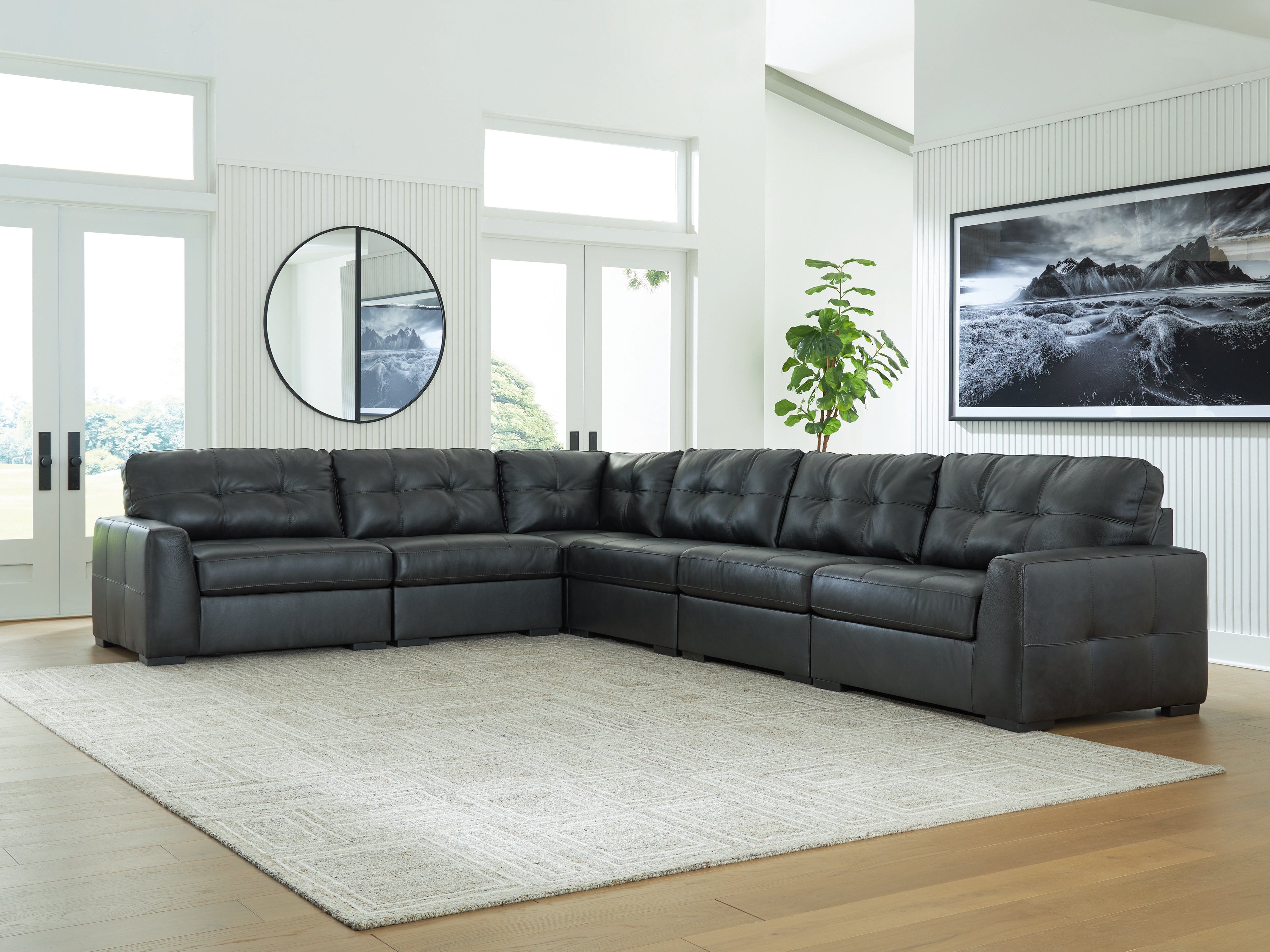Furniture City Laplace - Ashley Furniture - Brindley Pier Sectionals - RAF 6-Piece Sectional - 99503S5