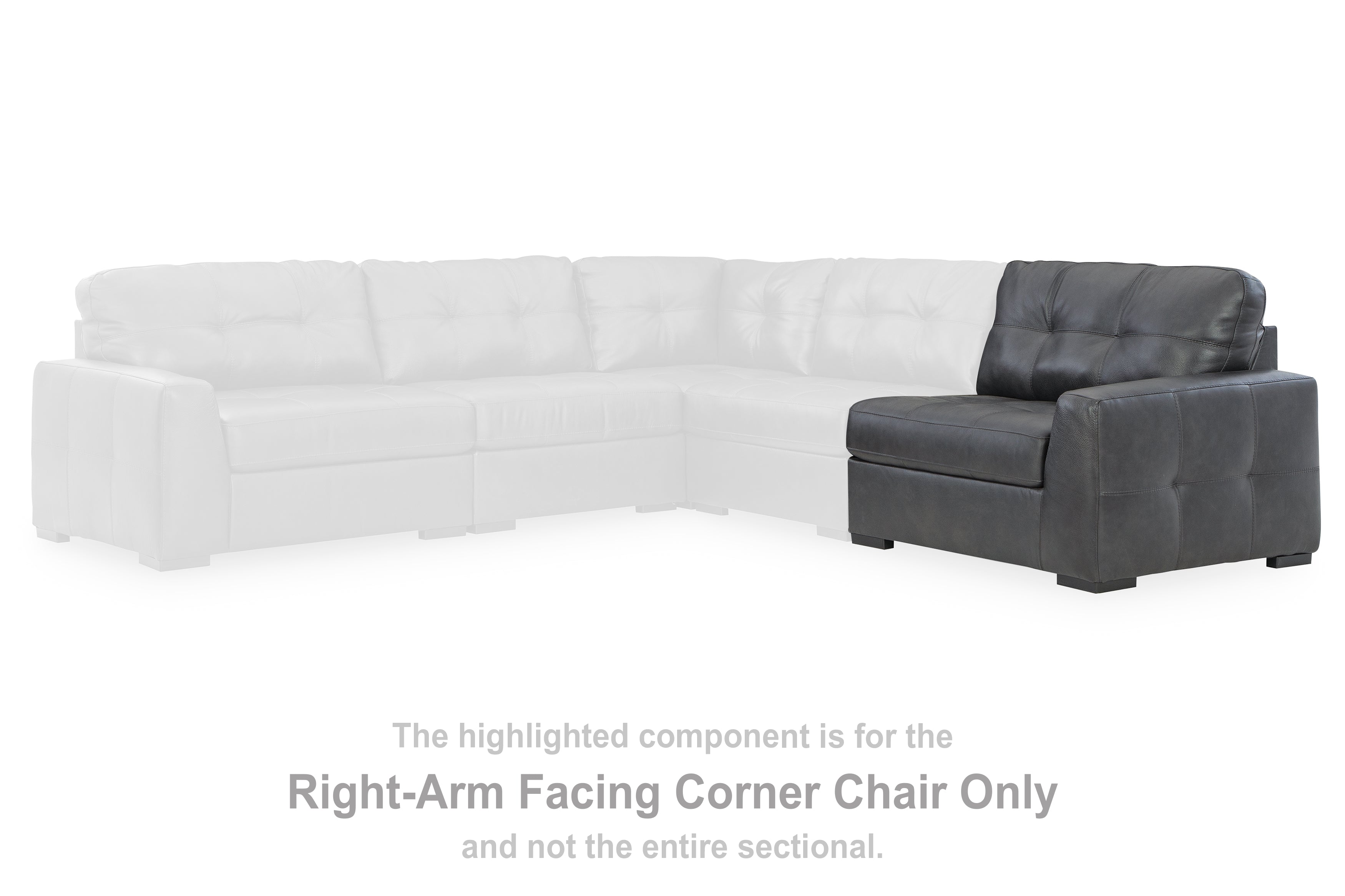 Furniture City Laplace - Ashley Furniture - Brindley Pier Sectionals - RAF Corner Chair - 9950365