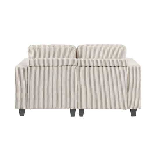 Walterboro - Loveseat With Storage, Storage Pouches And Charging Ports