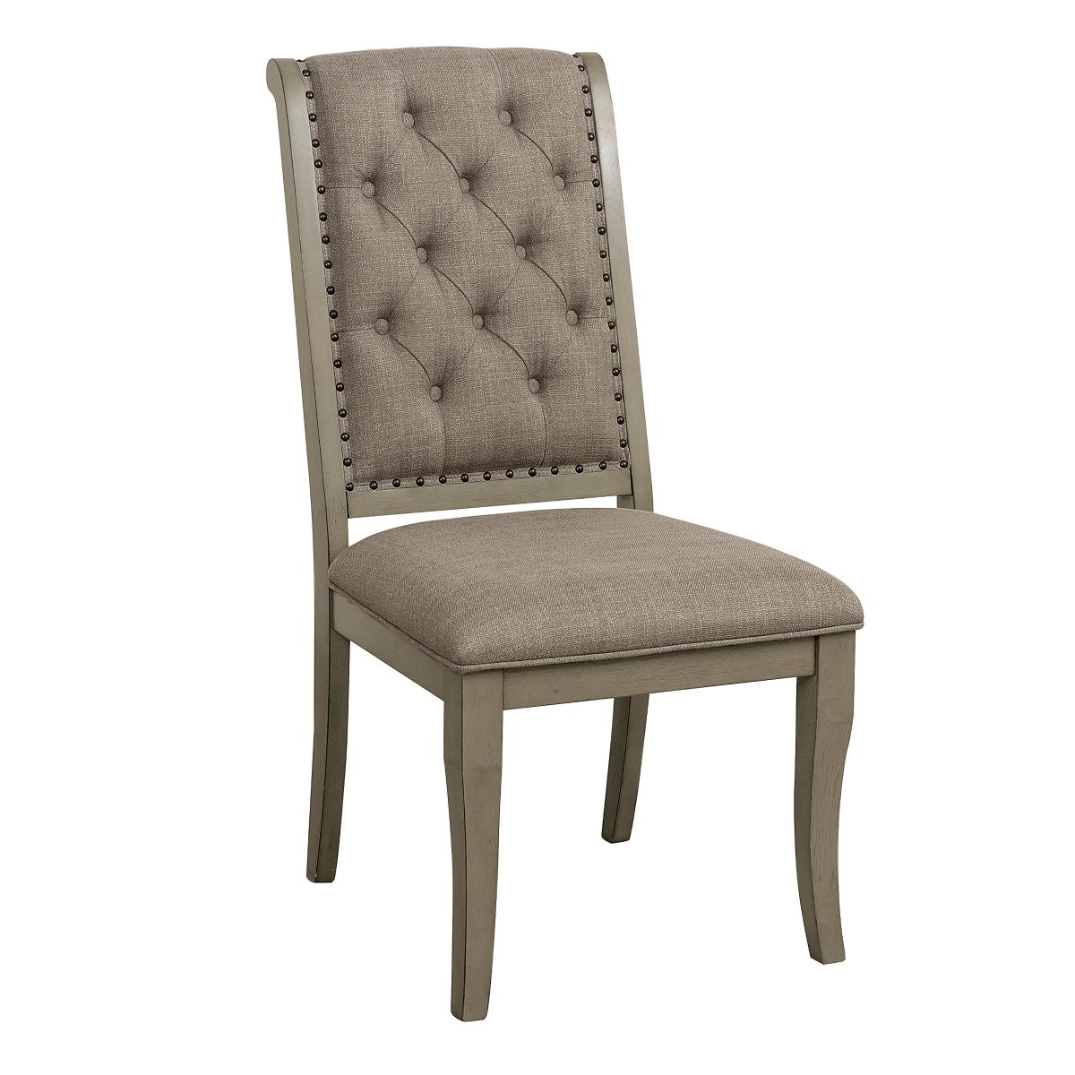 Vermillion - Side Chair (Set of 2) - Taupe