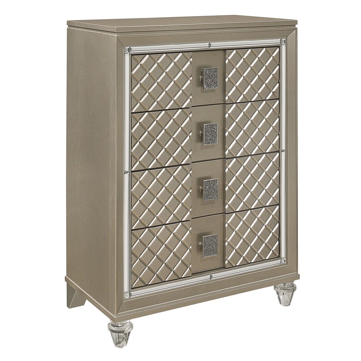 Loudon - Chest - Gold / Silver / Champagne