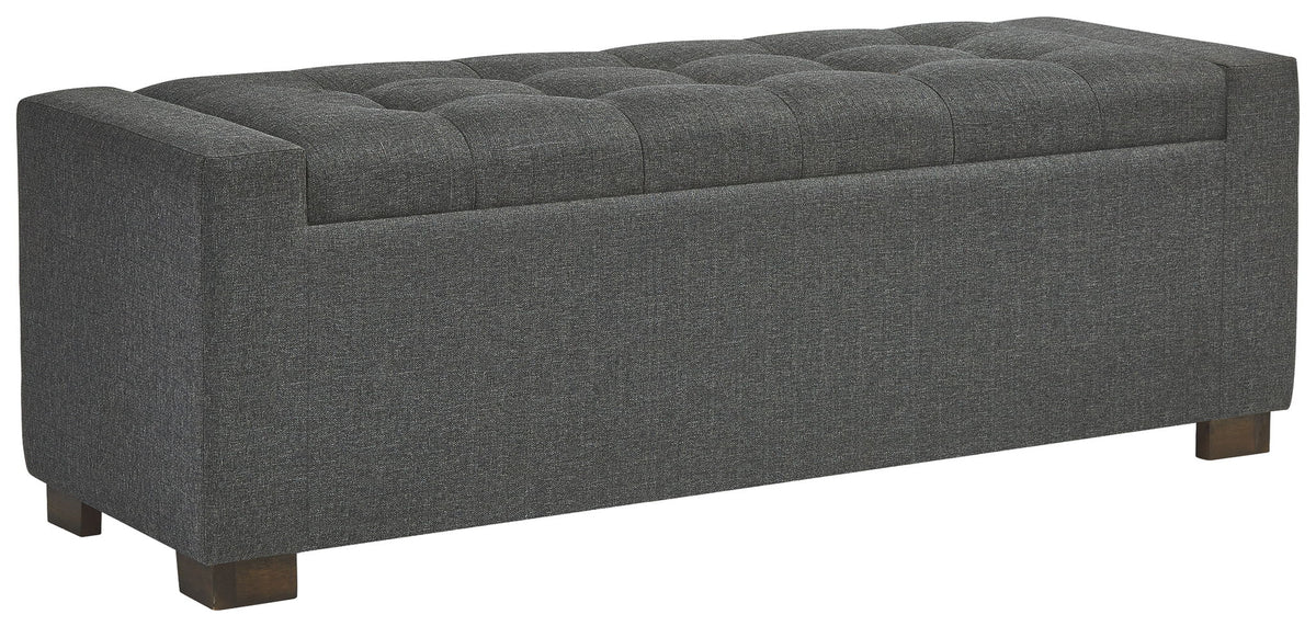 Cortwell - Storage Bench - Gray