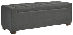 Cortwell - Storage Bench - Gray
