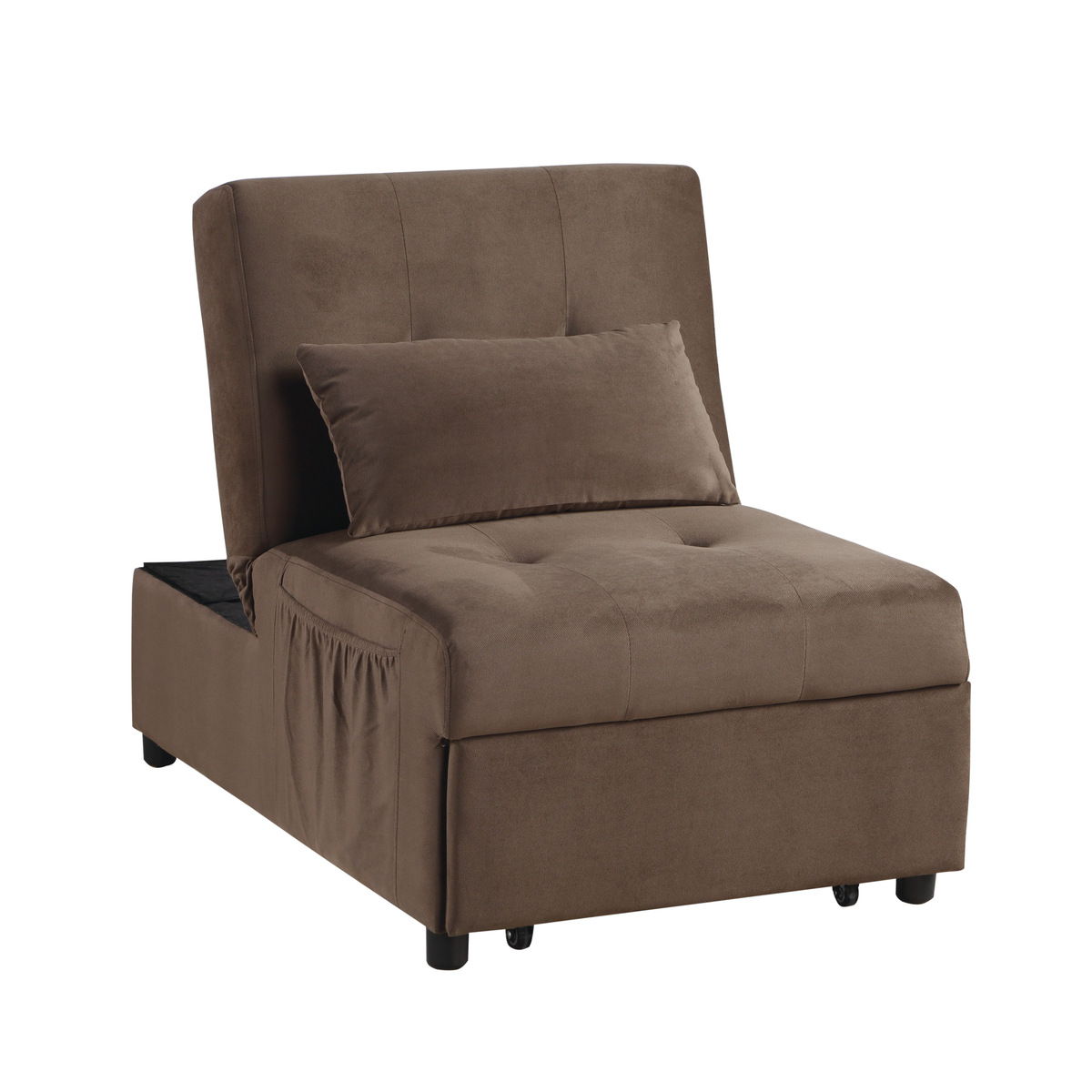 Garrell - Lift Top Storage Bench With Pull-Out Bed