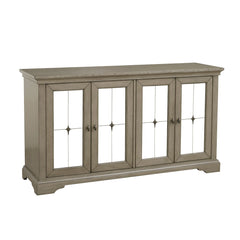 Vermillion - Server With Mirrored Door - Taupe