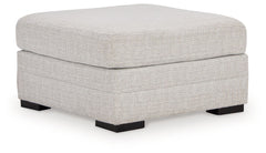 Koralynn - Oversized Accent Ottoman - Stone